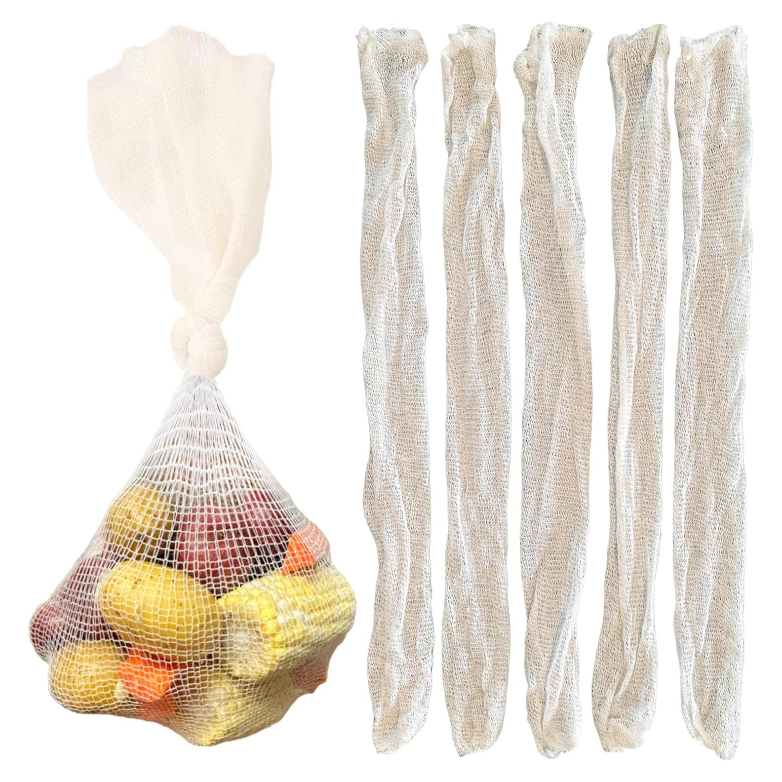 Bolsas de Hervir Mariscos B53 24" Reutilizables - 25 Piezas