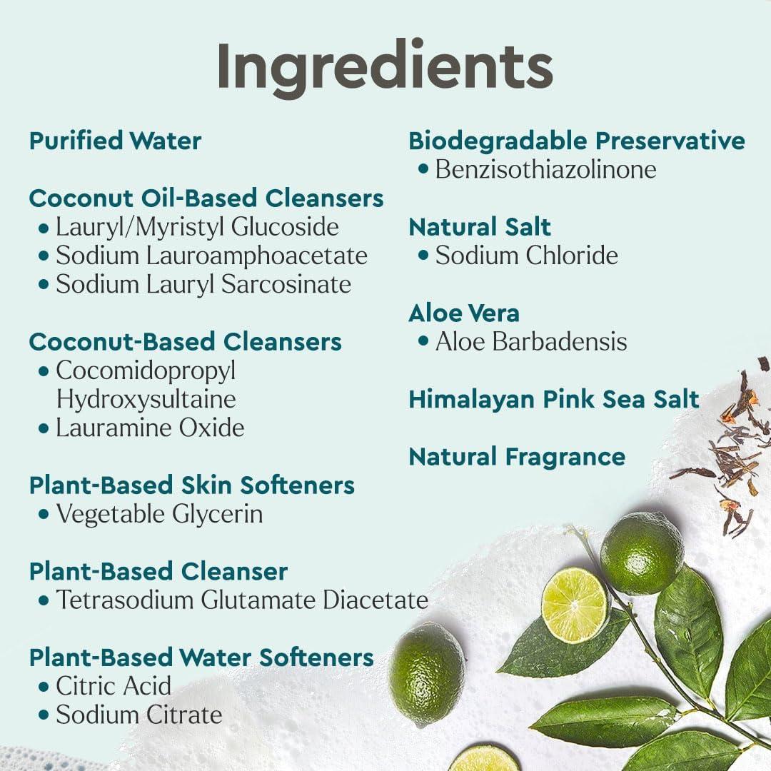 Jabón para Platos Natural Puracy 425 ml Té Verde y Lima