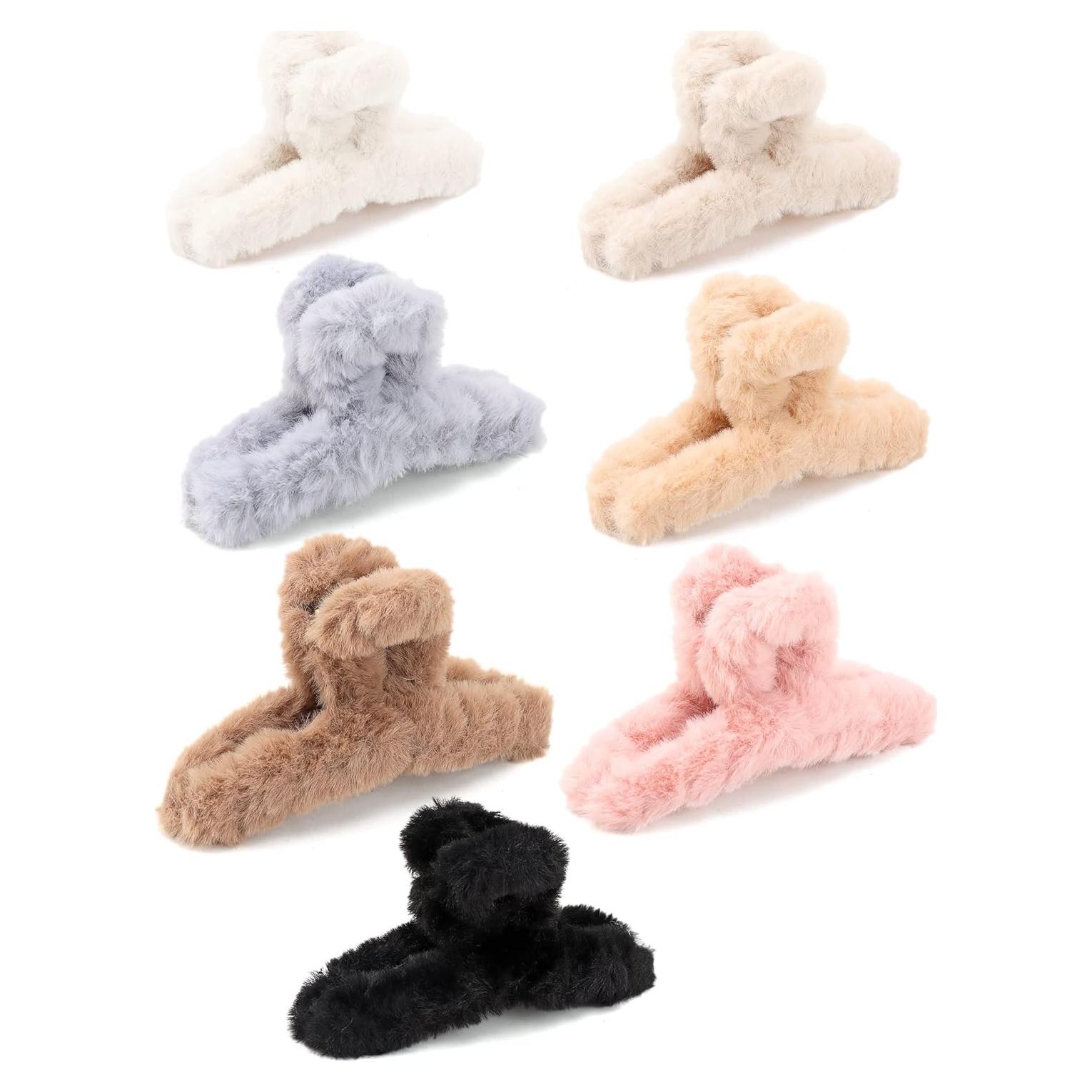 Clip para Cabello Seven Lucky, 7 Piezas 11.43 cm para Cabello Grueso