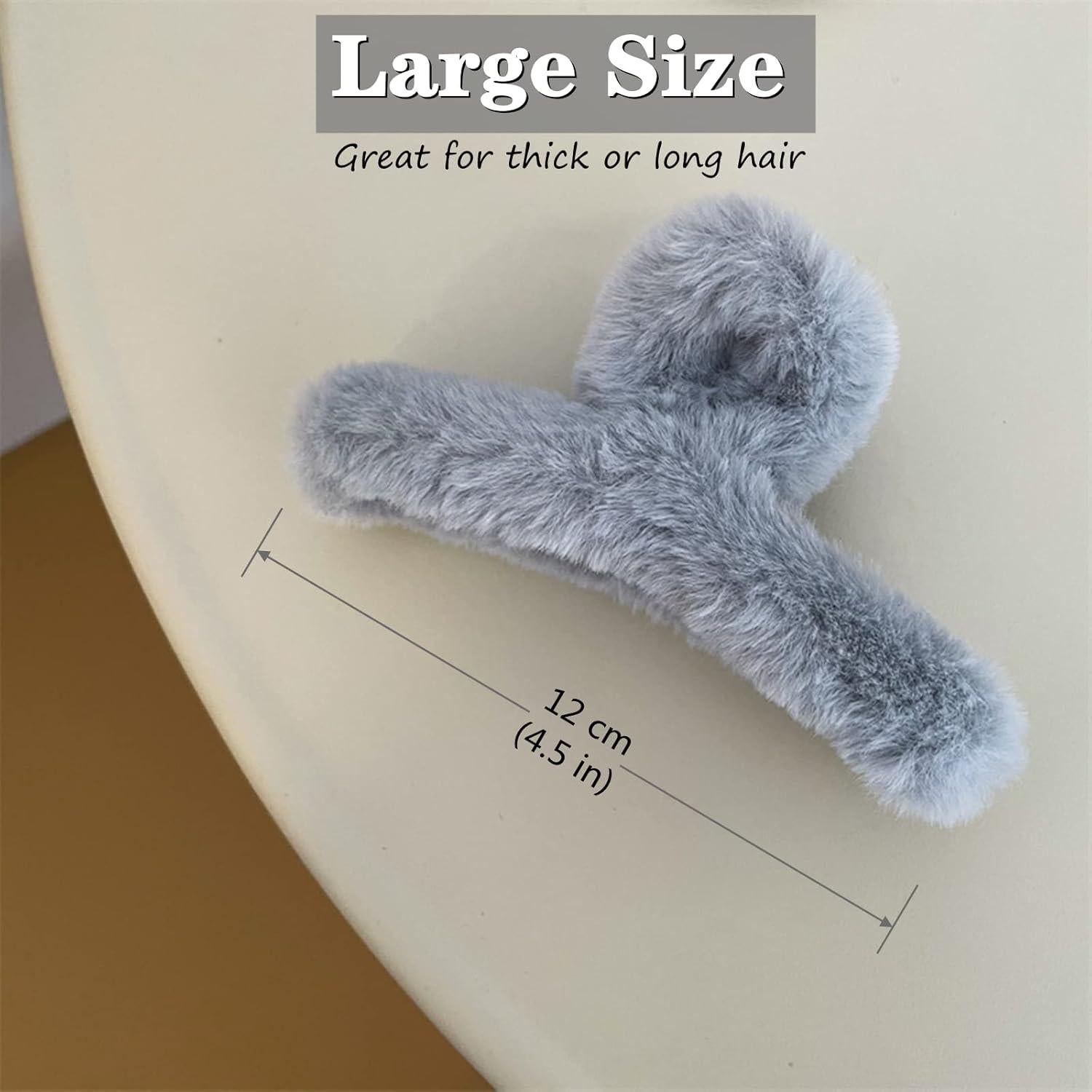 Clip para Cabello Seven Lucky, 7 Piezas 11.43 cm para Cabello Grueso