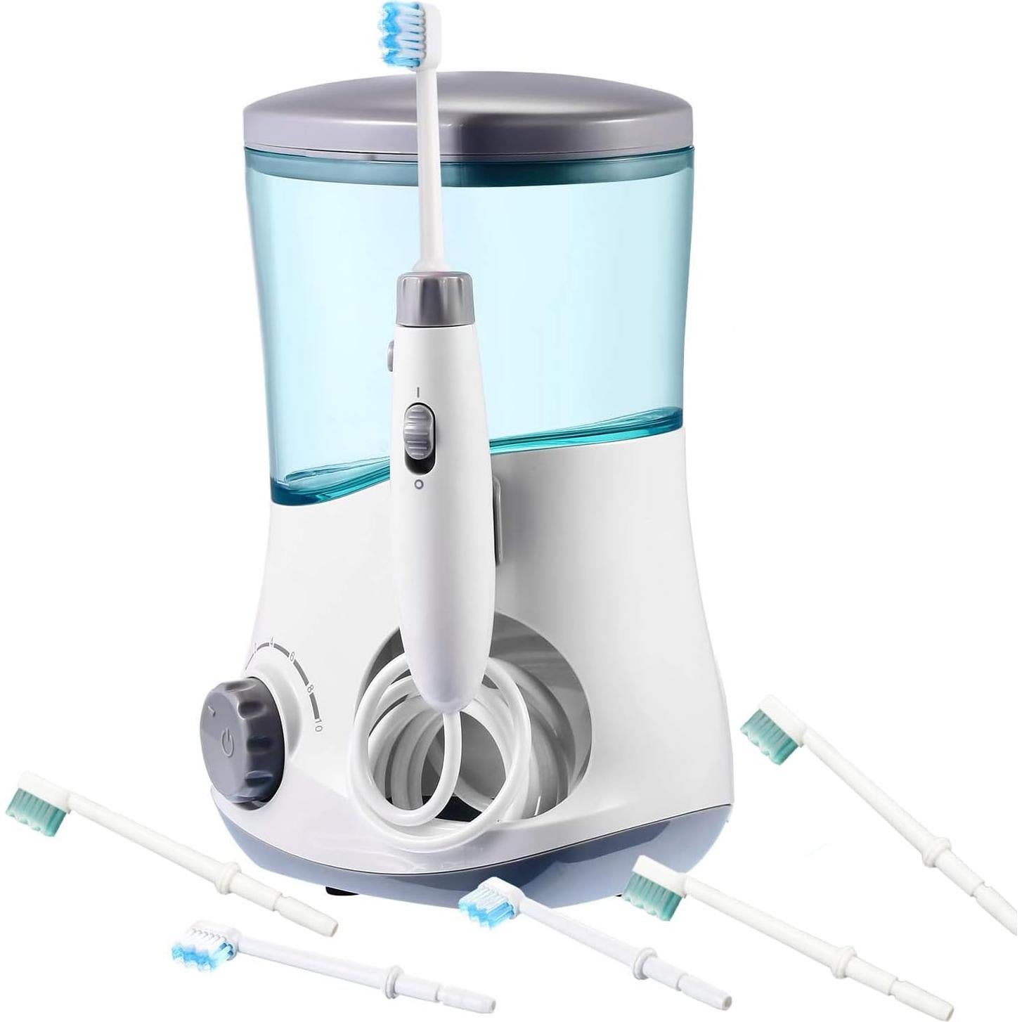 Consejos de Reemplazo Waterpik Aquarius - 6 Cabezal de Cepillo