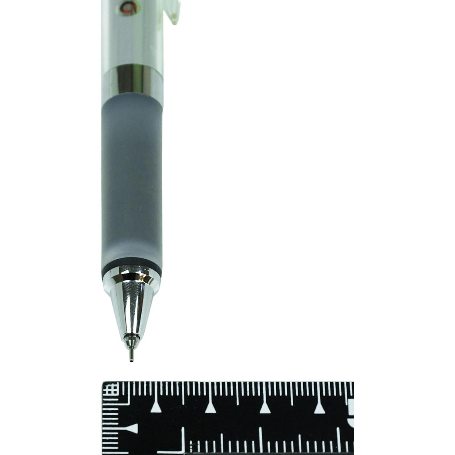 Lápiz Mecánico Uni Kuru Toga 0.5 mm Negro con Agarre Alpha Gel