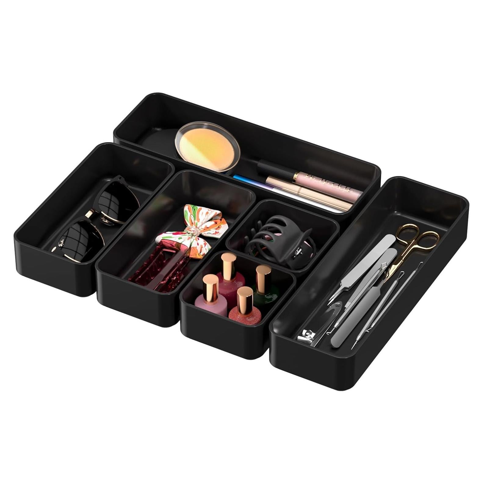 Juego de Organizadores de Cajones Apilables CHANCETSUI 6 PCS