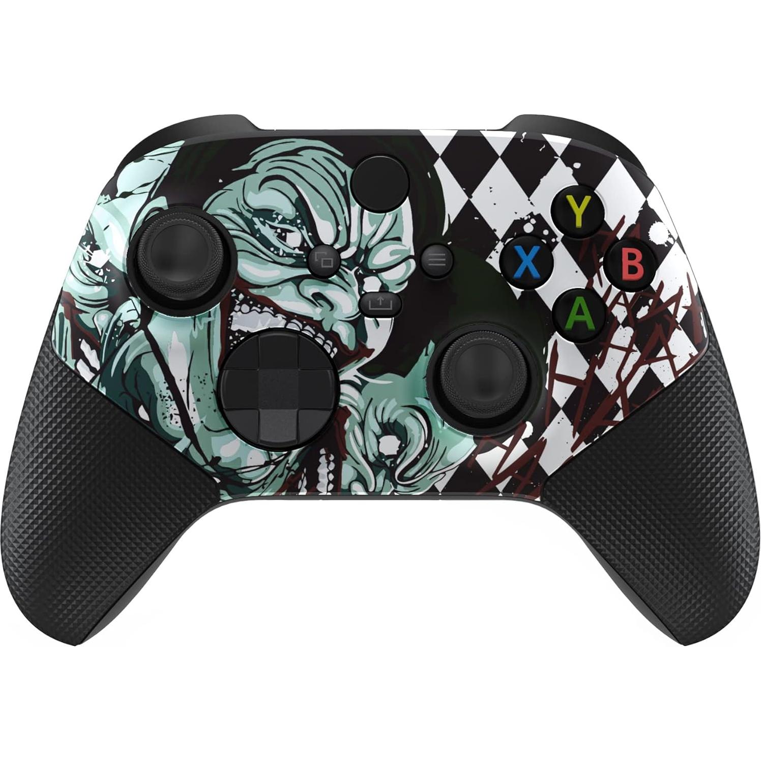 Carcasa Frontal eXtremeRate ASR para Controlador Xbox Series X/S - Agarre de Goma Payaso