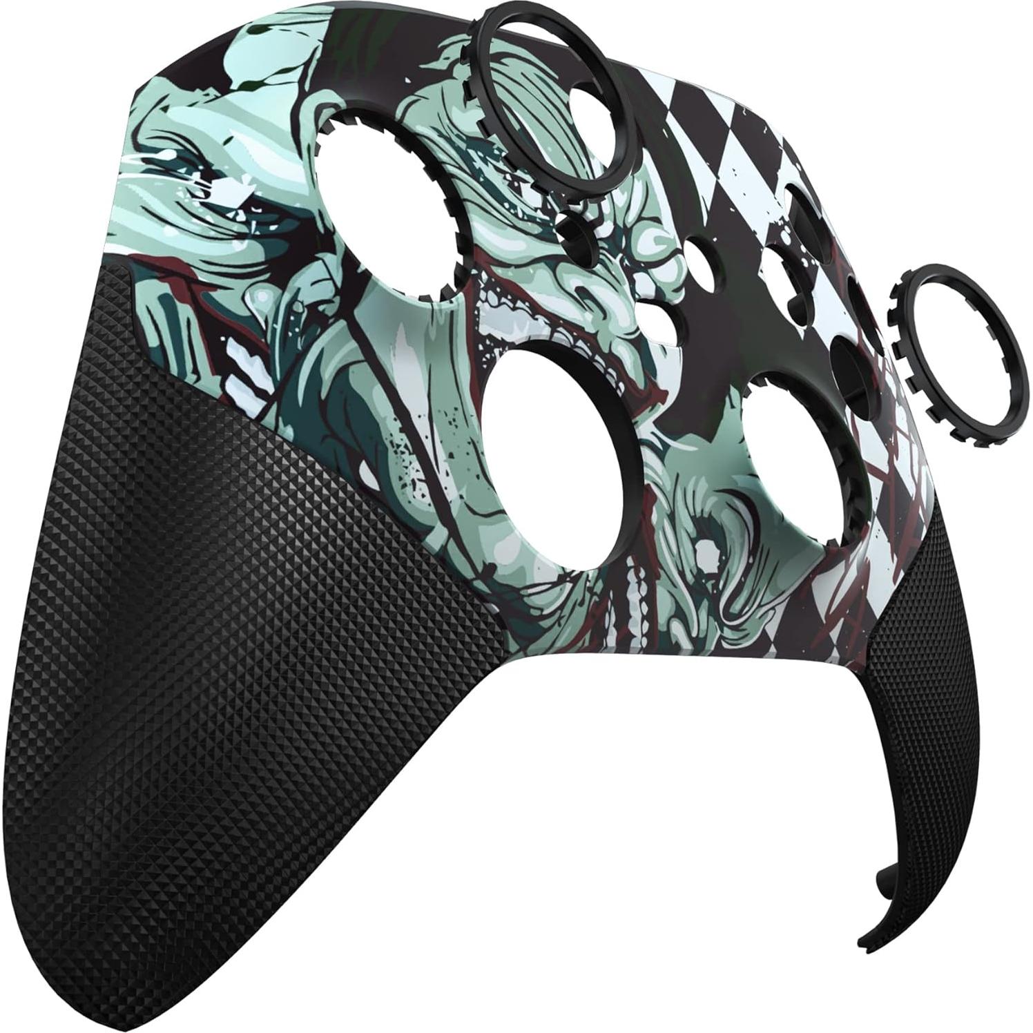 Carcasa Frontal eXtremeRate ASR para Controlador Xbox Series X/S - Agarre de Goma Payaso