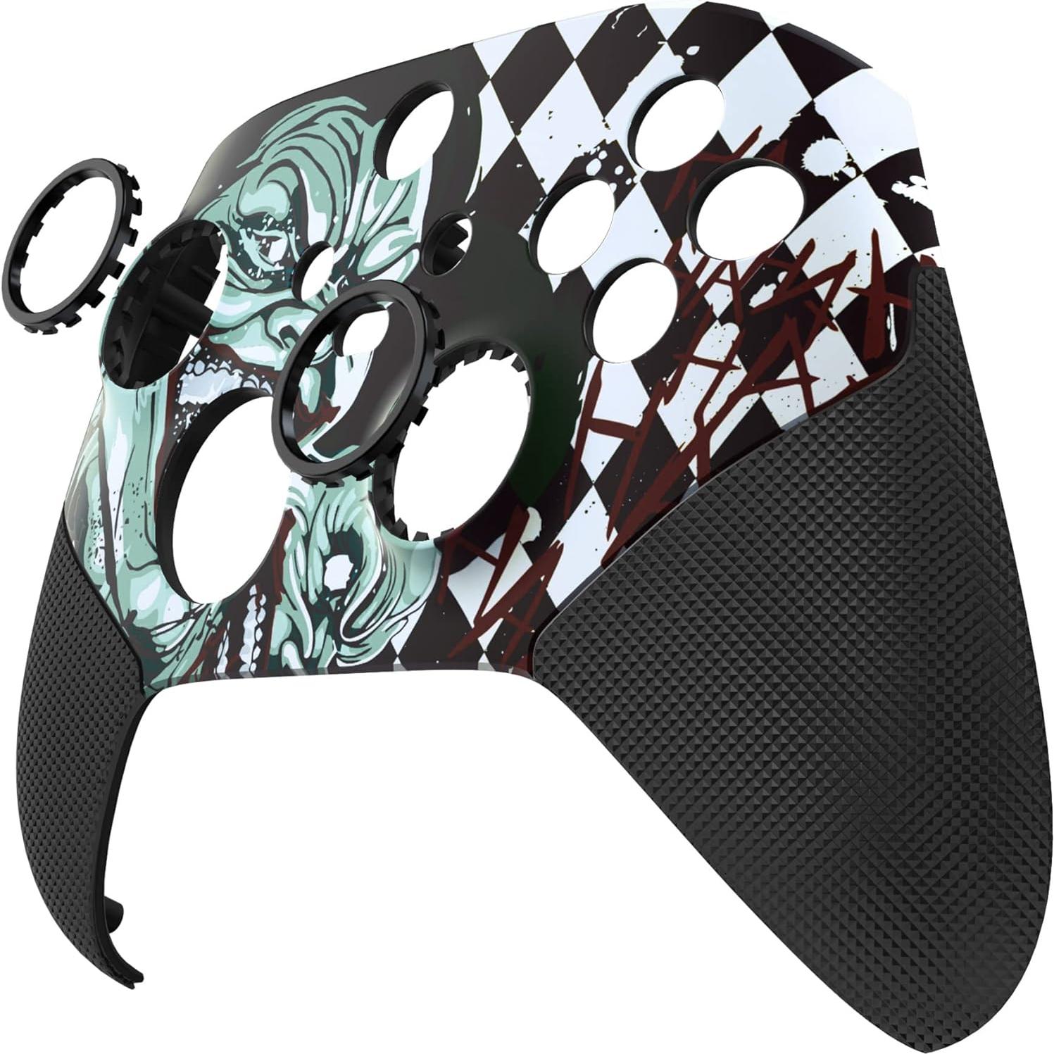 Carcasa Frontal eXtremeRate ASR para Controlador Xbox Series X/S - Agarre de Goma Payaso