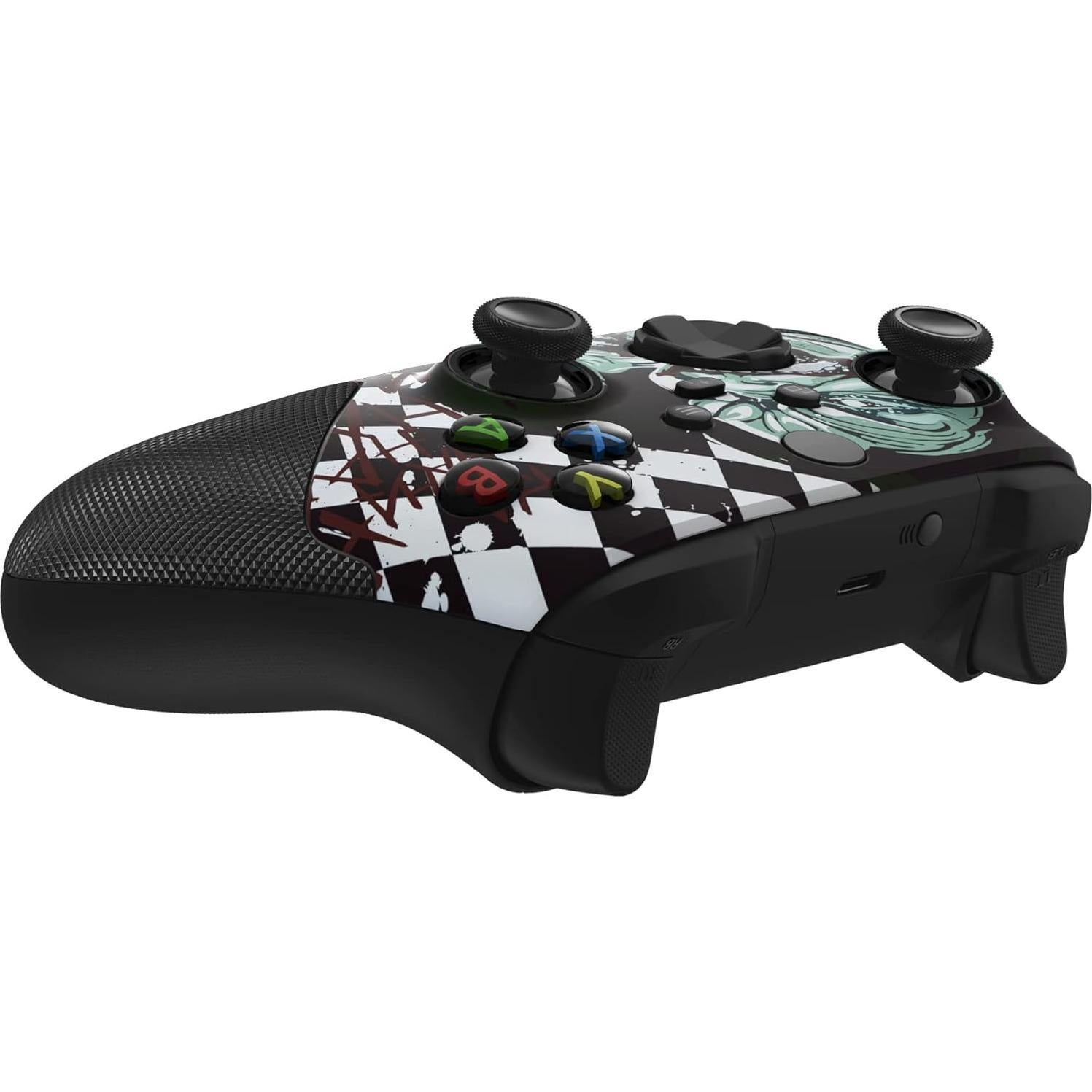 Carcasa Frontal eXtremeRate ASR para Controlador Xbox Series X/S - Agarre de Goma Payaso