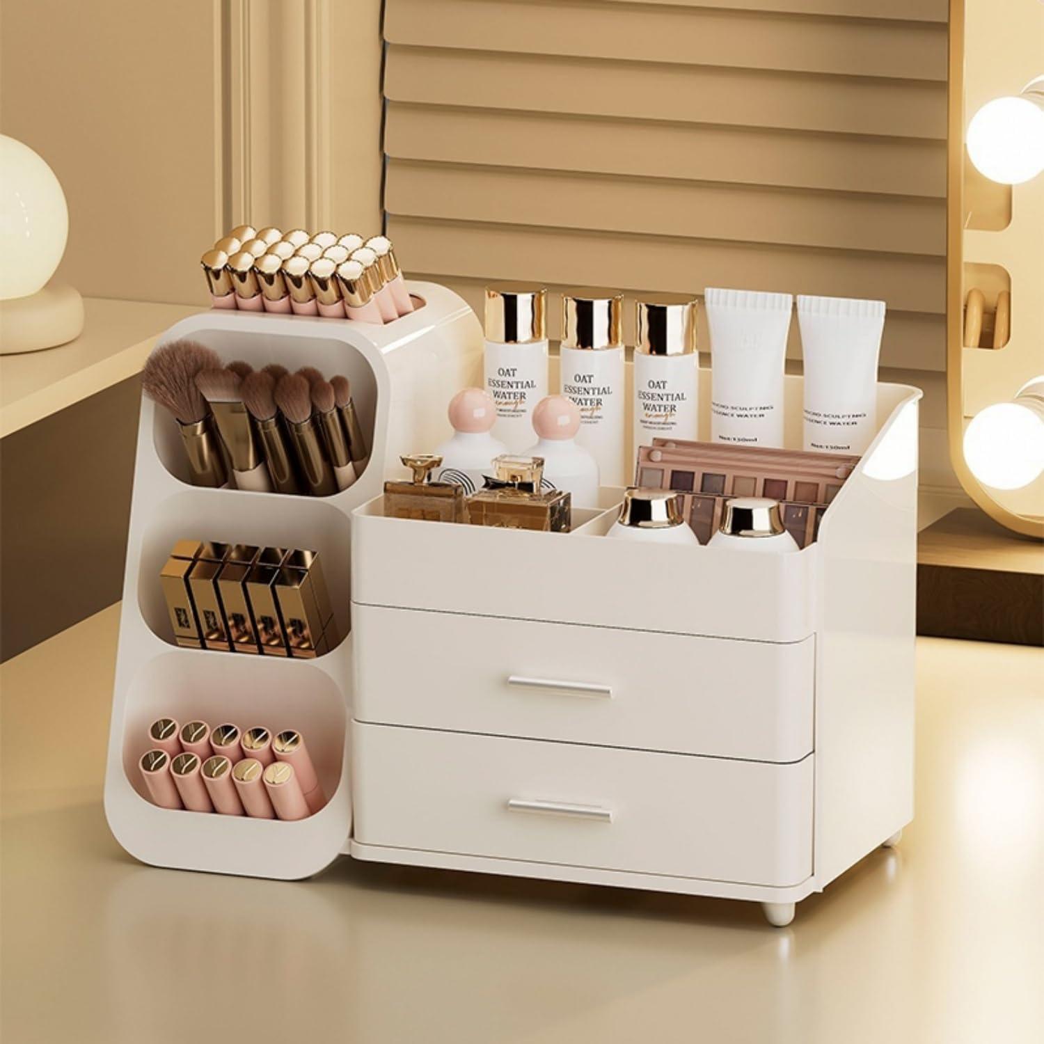 Organizador de Maquillaje KQJS Todo Crema 36.3x19.3x25.9 cm