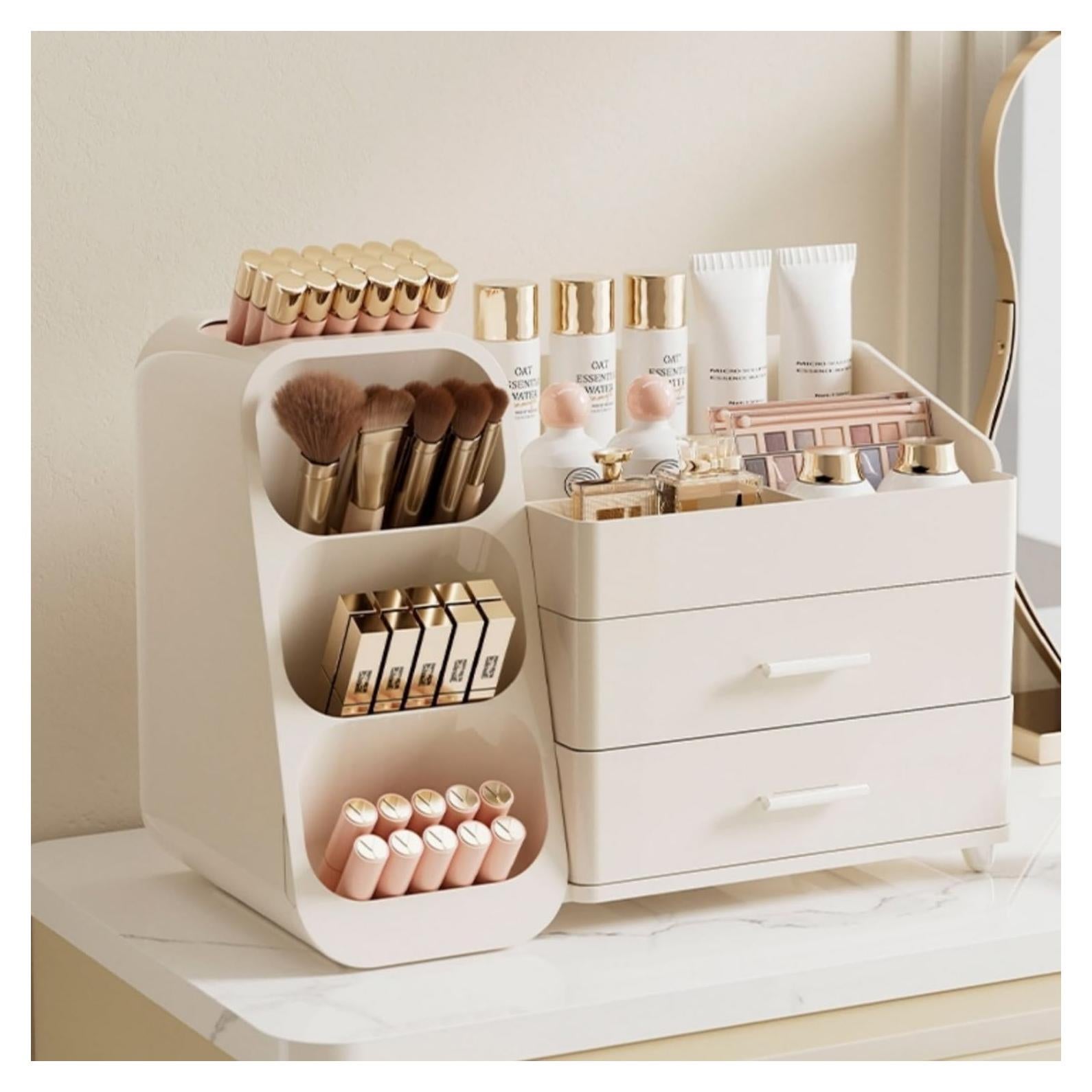 Organizador de Maquillaje KQJS Todo Crema 36.3x19.3x25.9 cm
