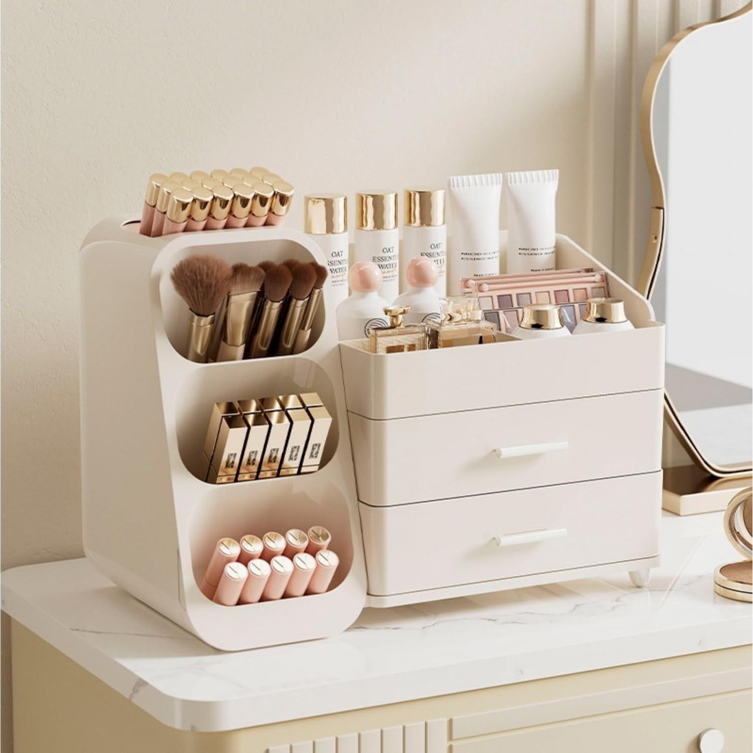 Organizador de Maquillaje KQJS Todo Crema 36.3x19.3x25.9 cm
