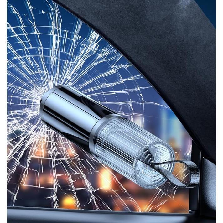 Beam Lab Life Hammer Car, Safe Hero Beamlab Life Hammer Car Escape Tool and Seatbelt Cutter (2PCS-A)