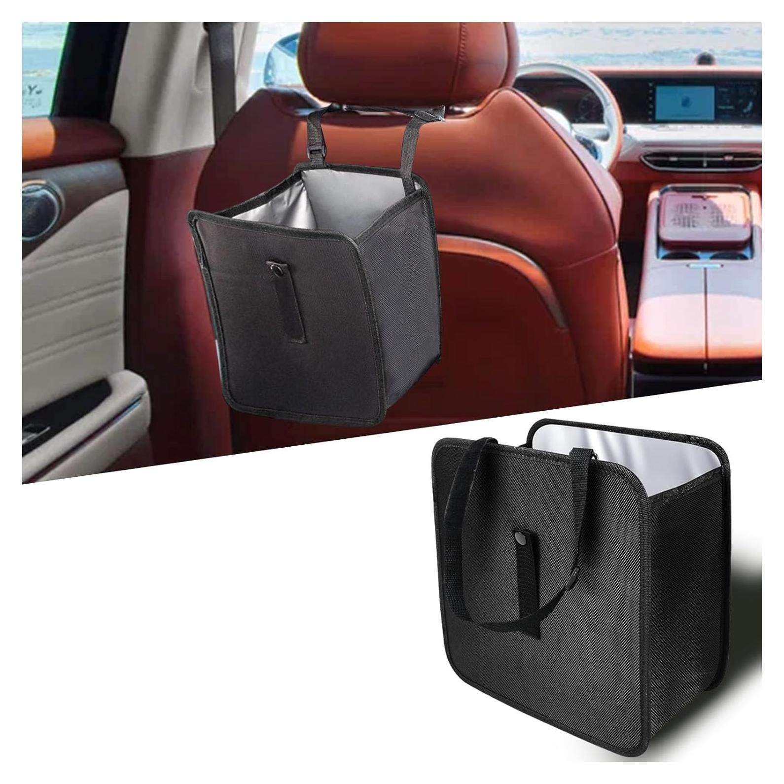 Basurero de Auto Piburth Mediano 1.85 Galones Tela Oxford