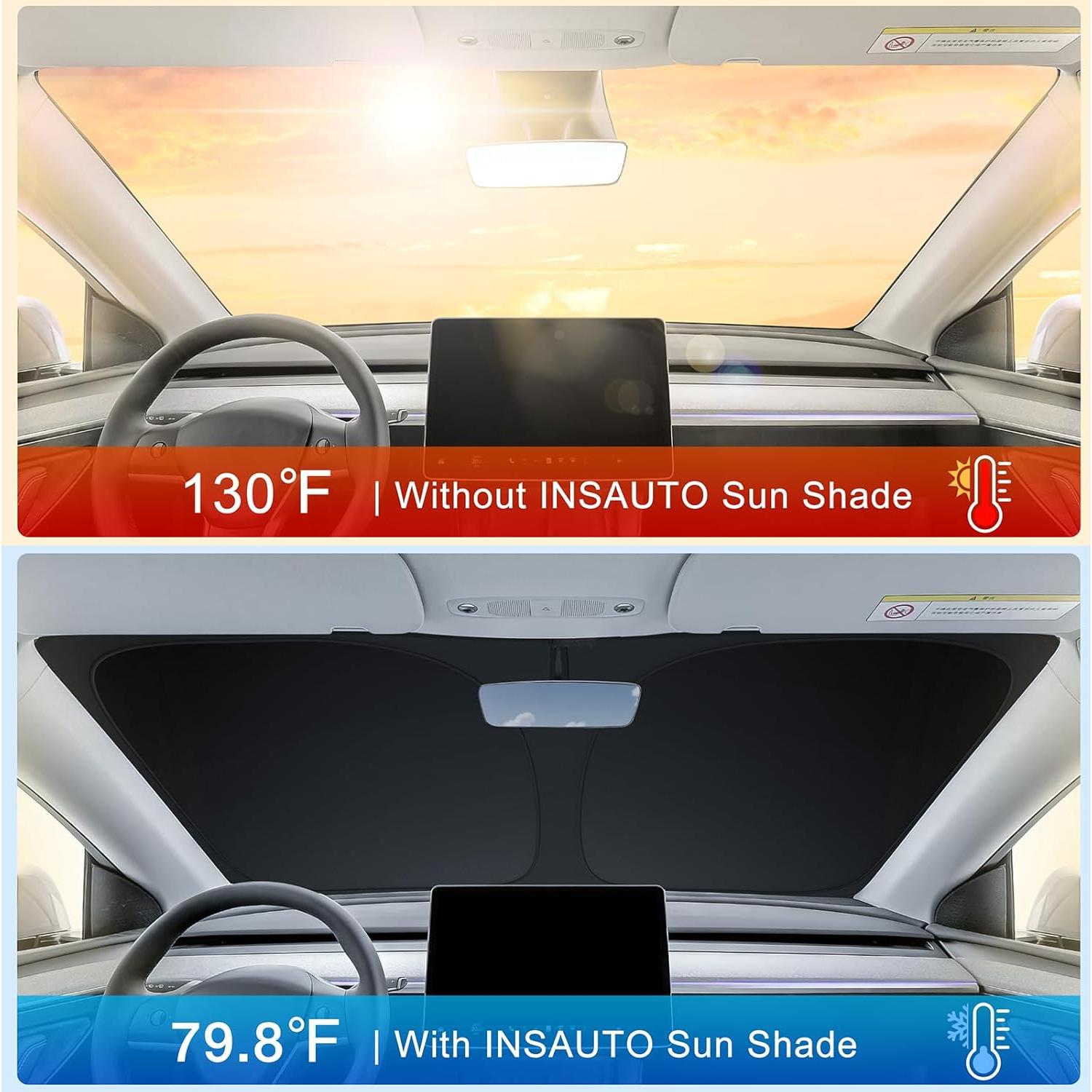 Sombrilla Plegable para Parabrisas INSAUTO Toyota Prius 2010-2015