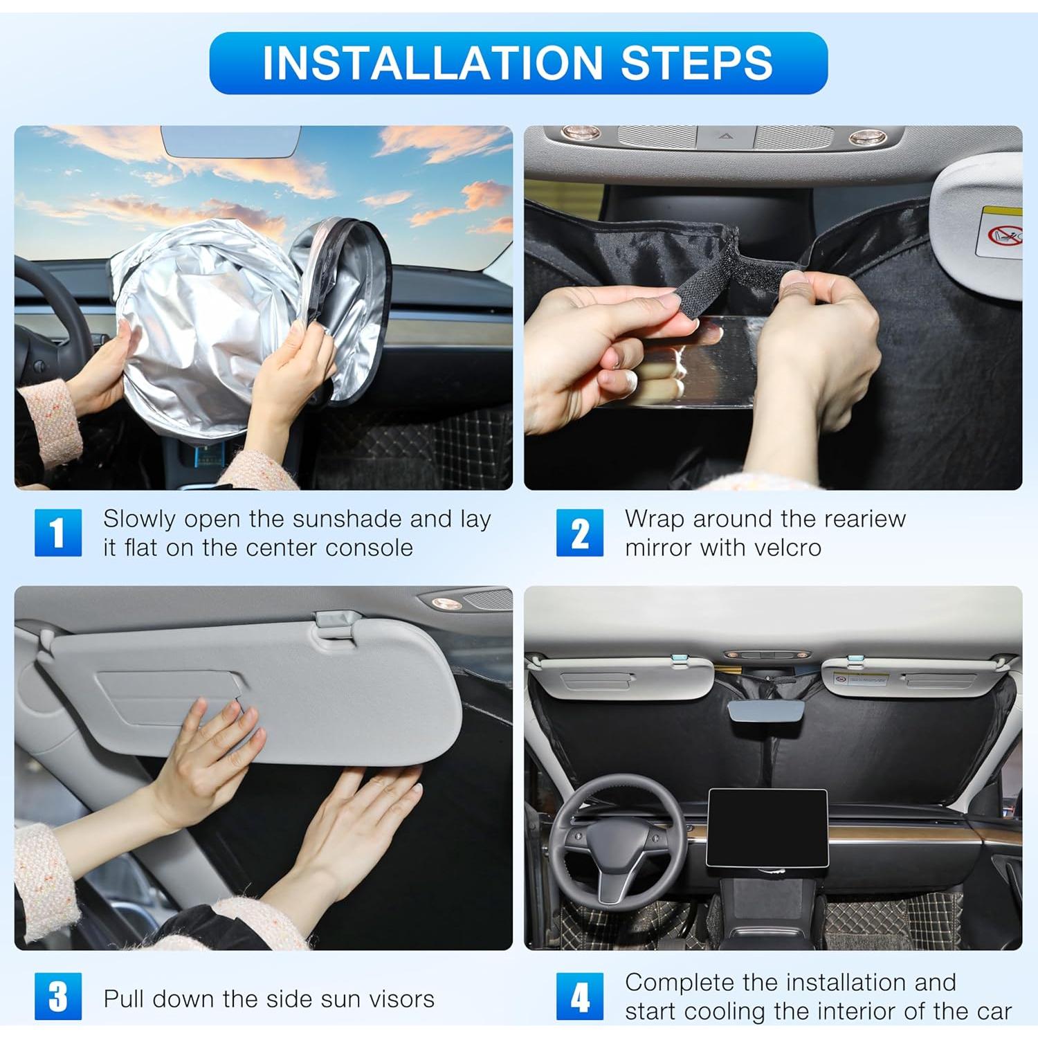 Sombrilla Plegable para Parabrisas INSAUTO Toyota Prius 2010-2015