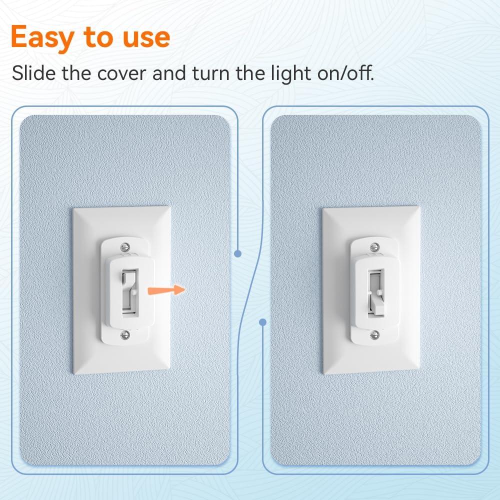 SAFELON 6 PCS Protector de Interruptor de Luz para Niños