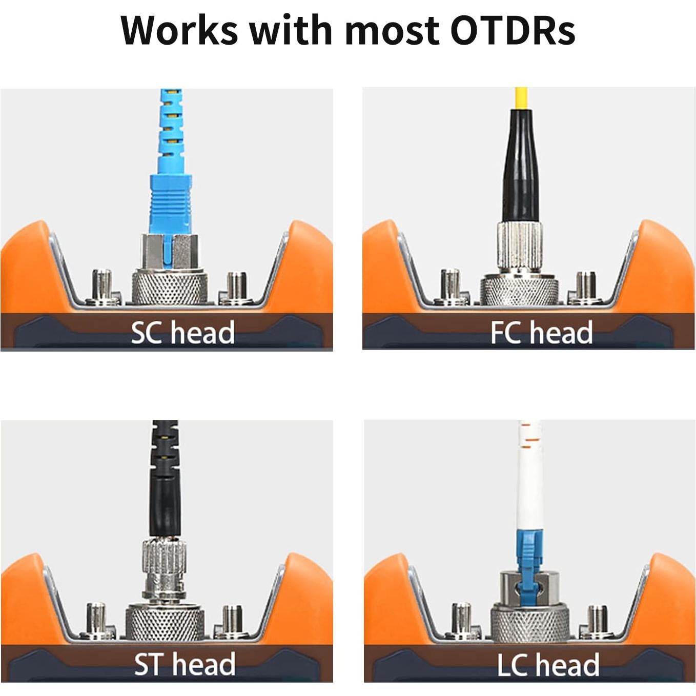 Kit de Adaptadores de Fibra Óptica Duogalia para OTDR APC