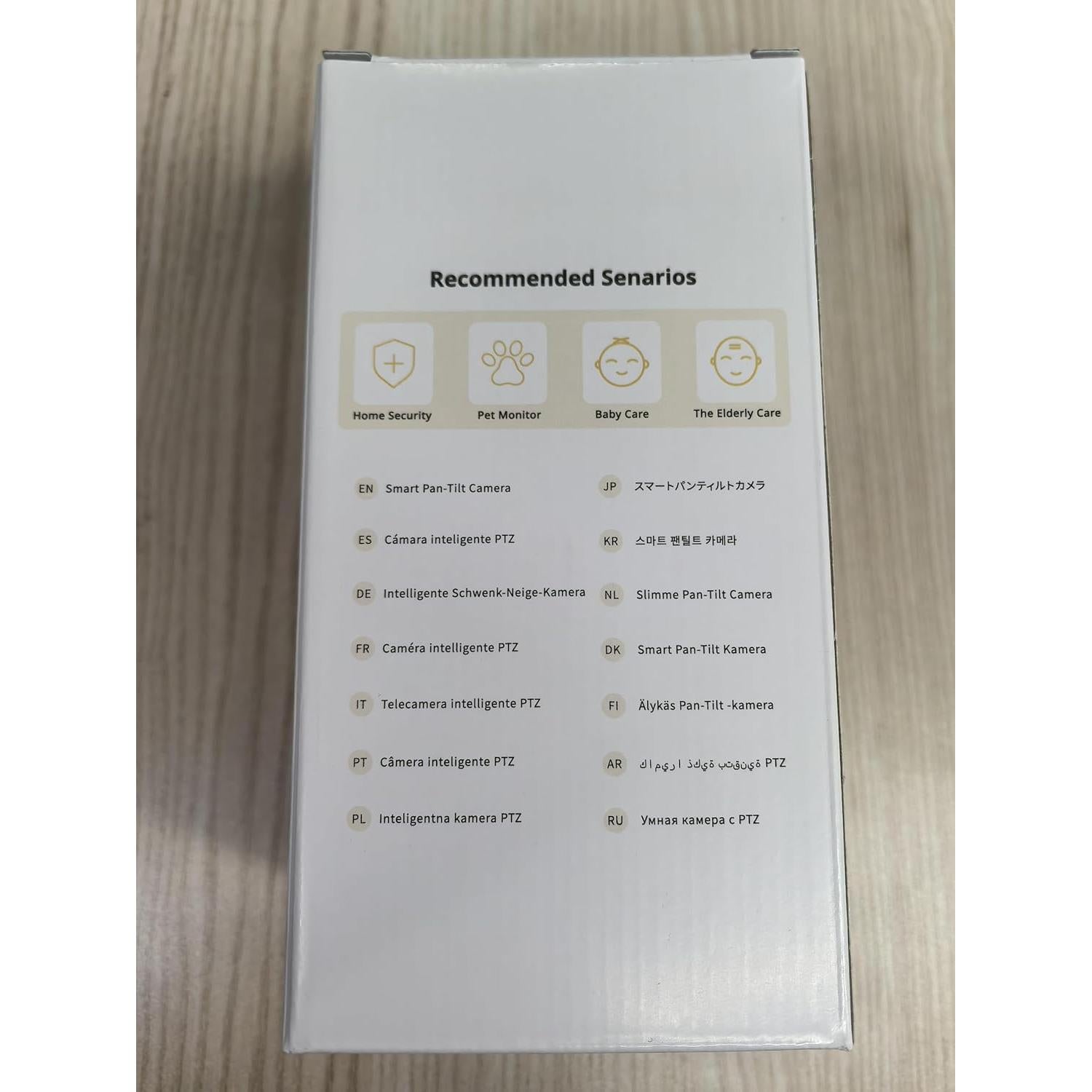 Cámara de Seguridad Interior Boykeep K30 2K 360° WiFi