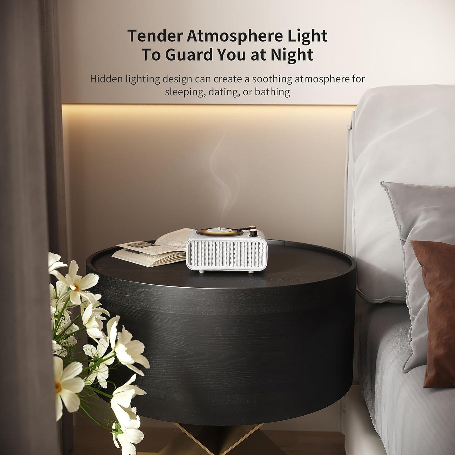 Altavoz Bluetooth Vivilumens Aromaterapia Vintage 7" LED