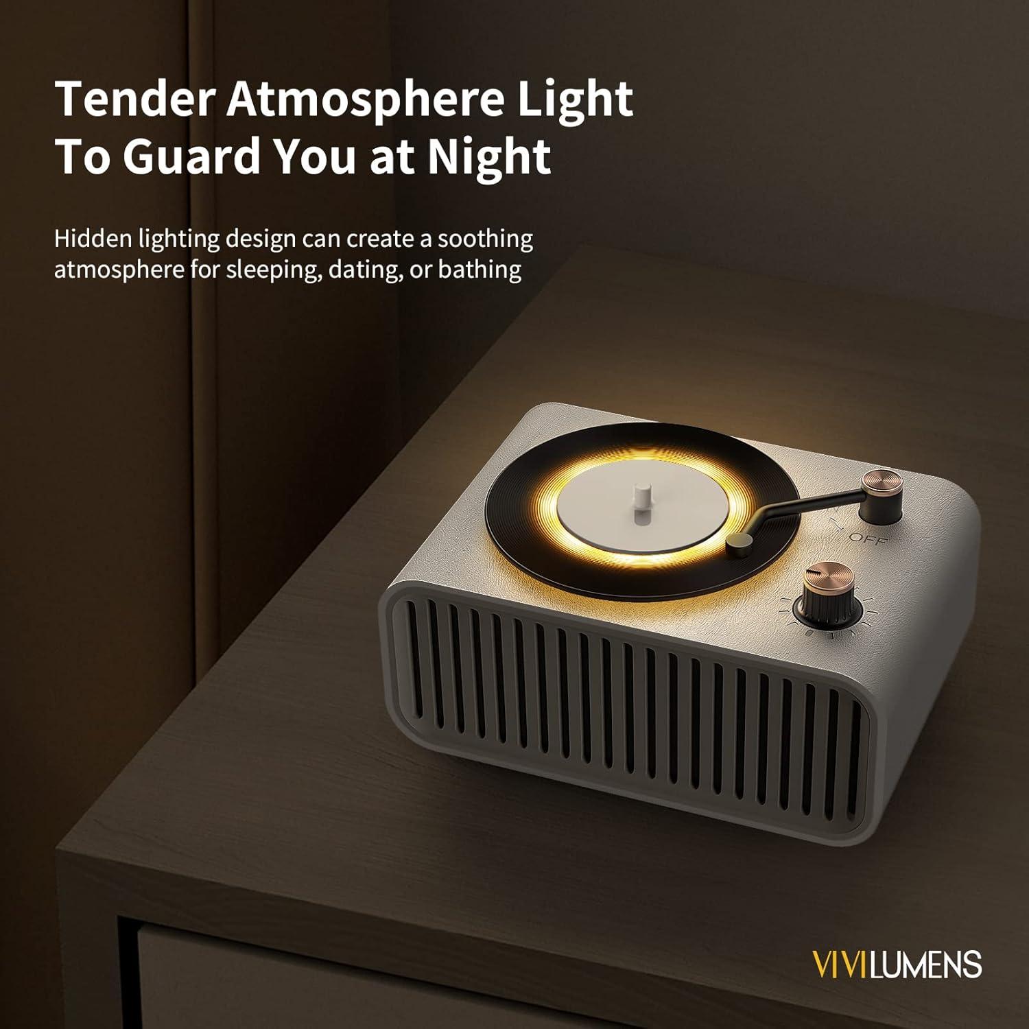 Altavoz Bluetooth Vivilumens Aromaterapia Vintage 7" LED