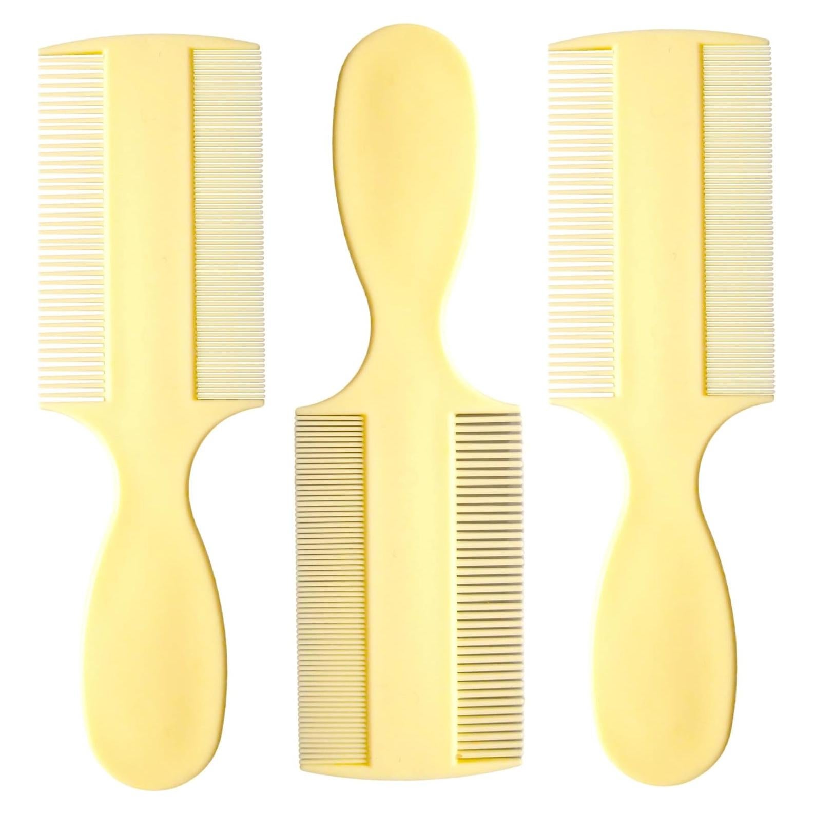 Peine Doble Cara Vakly para Bebés - Paquete de 3 Unidades