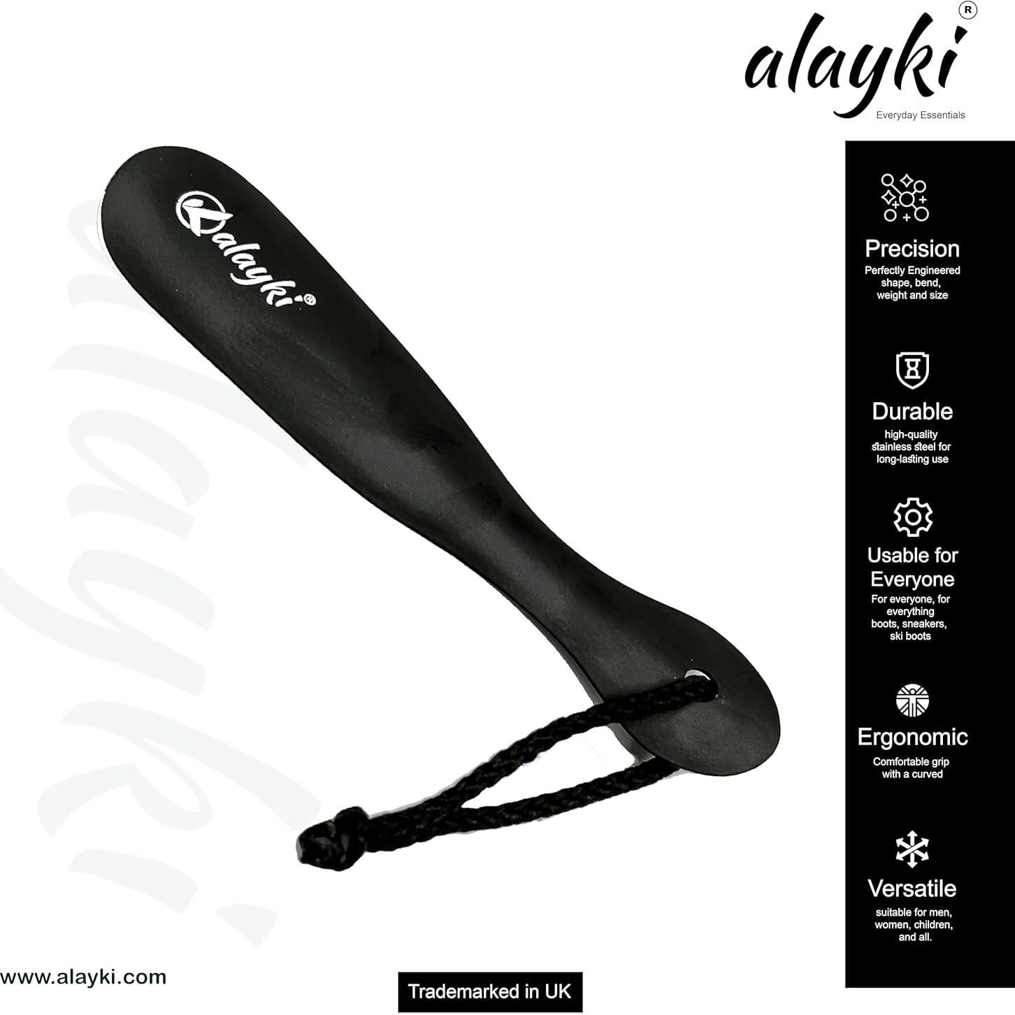 Cuchara para zapatos CompactPro Alayki 18 cm acero inoxidable