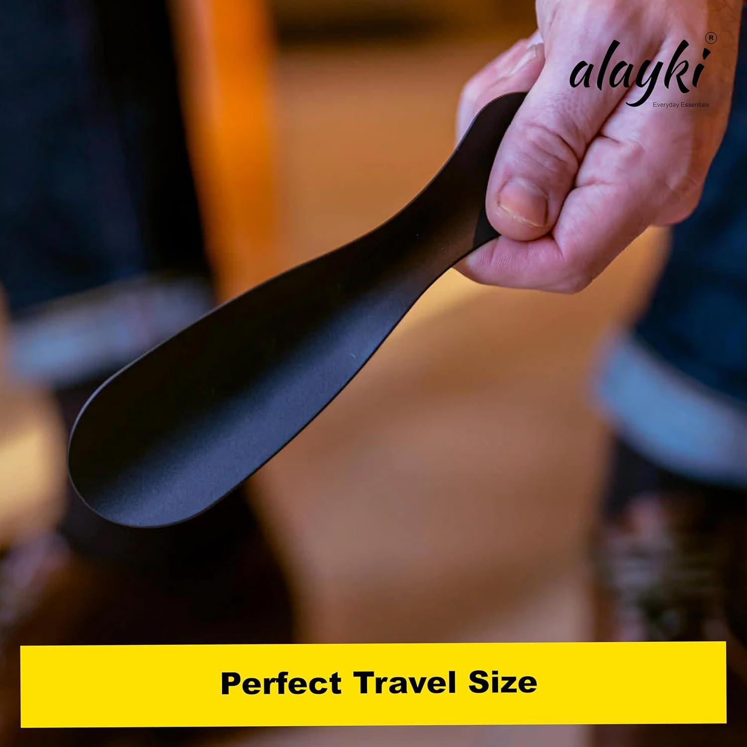 Cuchara para zapatos CompactPro Alayki 18 cm acero inoxidable