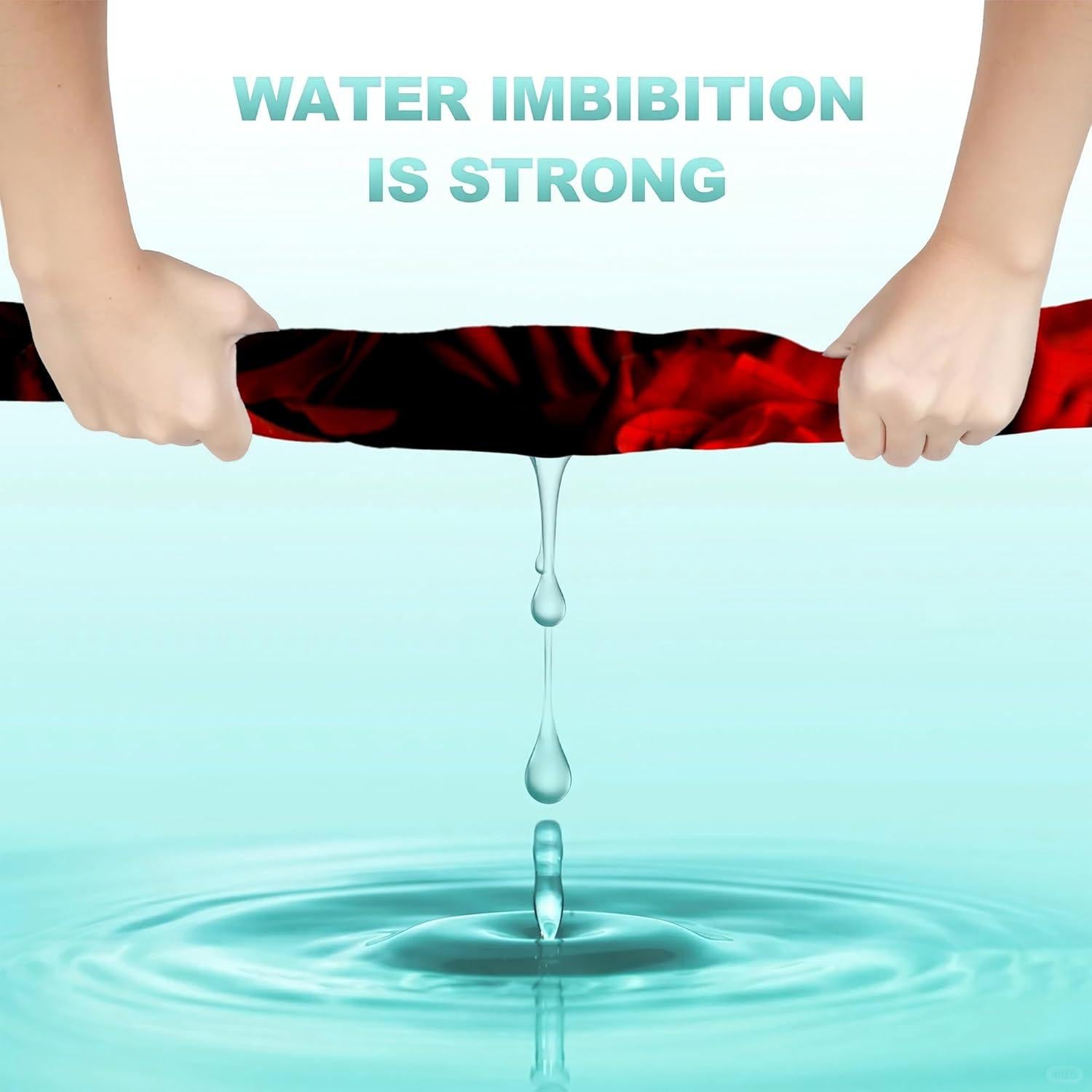 Juego de 2 Toallas de Mano CXULIN Microfibra Rosa Abstracto 35.6x72.1