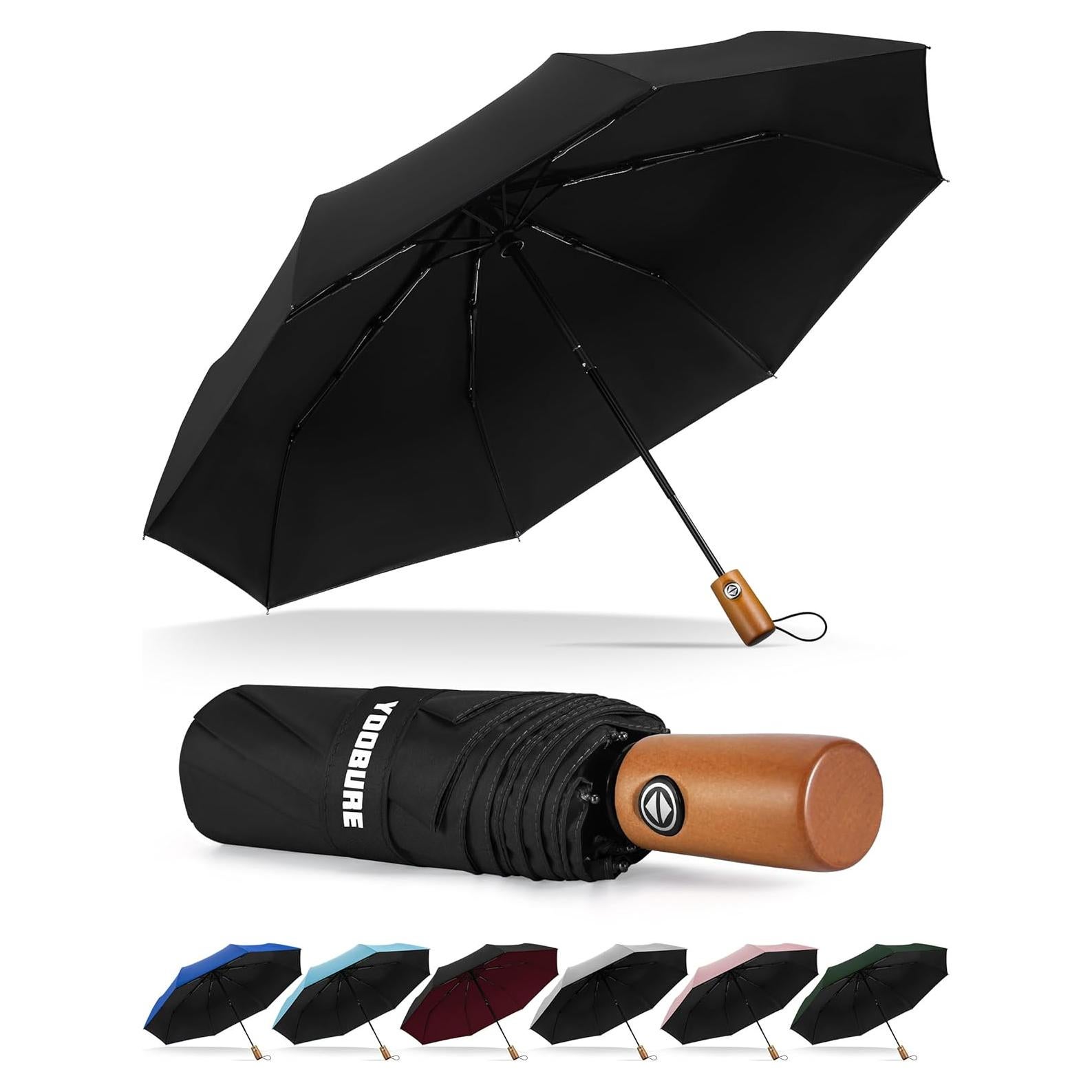 Paraguas Automático Yoobure 117.8 cm a Prueba de Viento