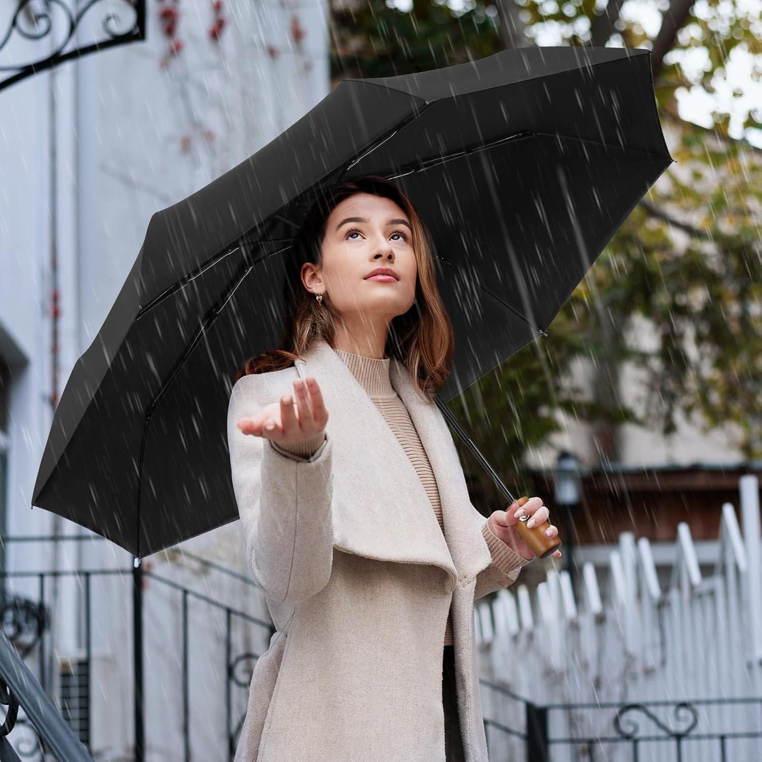 Paraguas Automático Yoobure 117.8 cm a Prueba de Viento