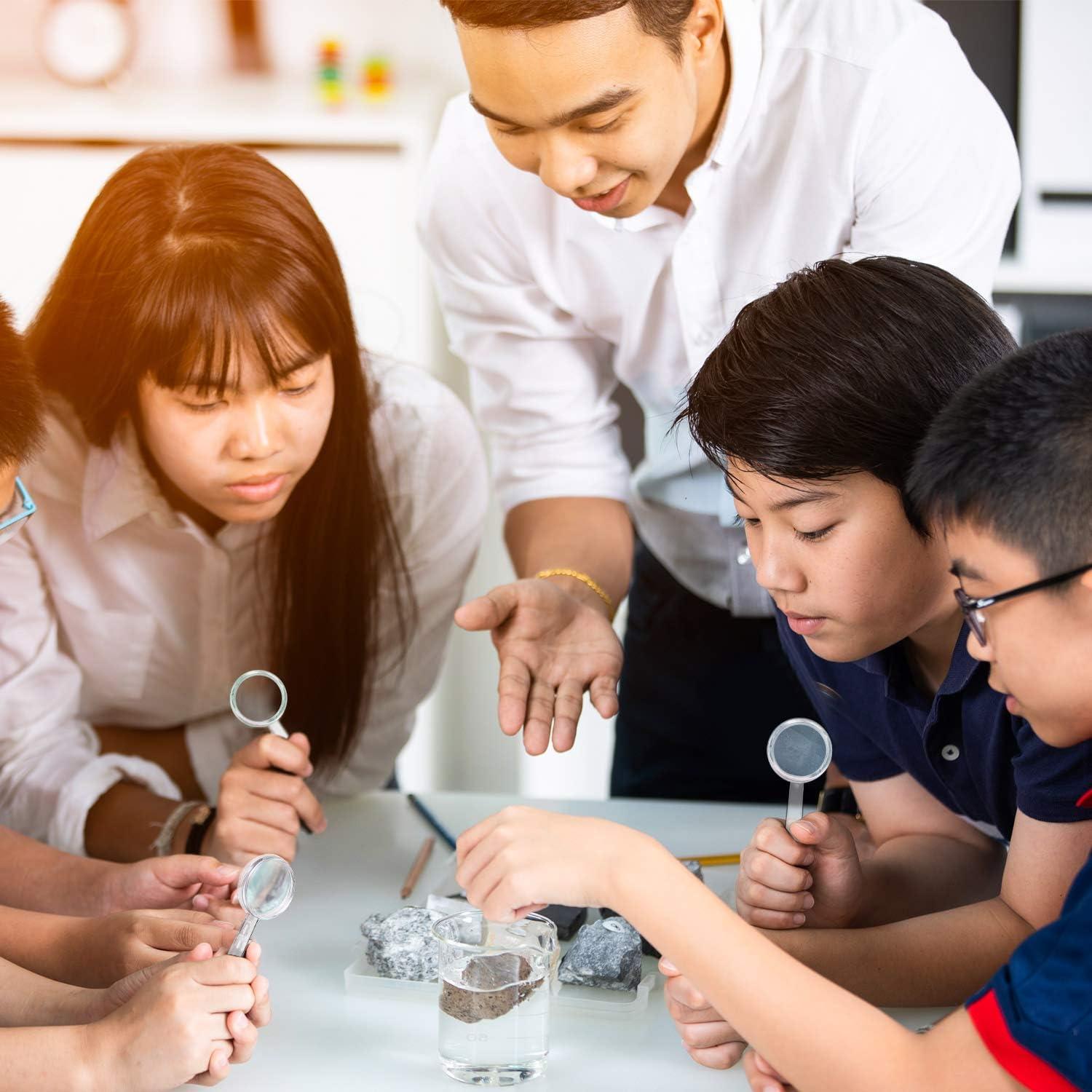 Lupas Plásticas Mini 3X Sumind - 40 Piezas Portátiles