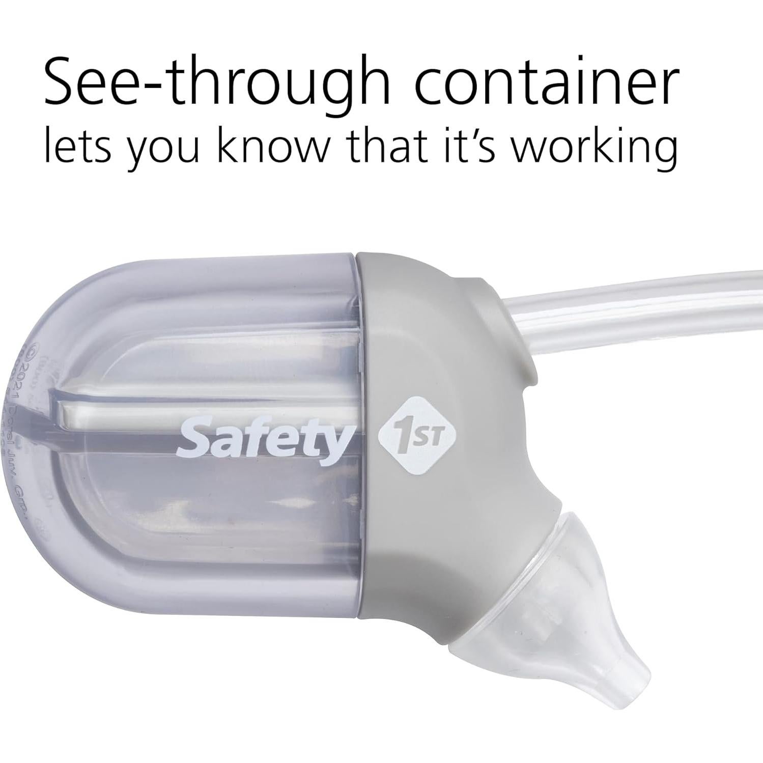 Aspirador Nasal BoogEase Safety 1st Gris - Paquete de 2