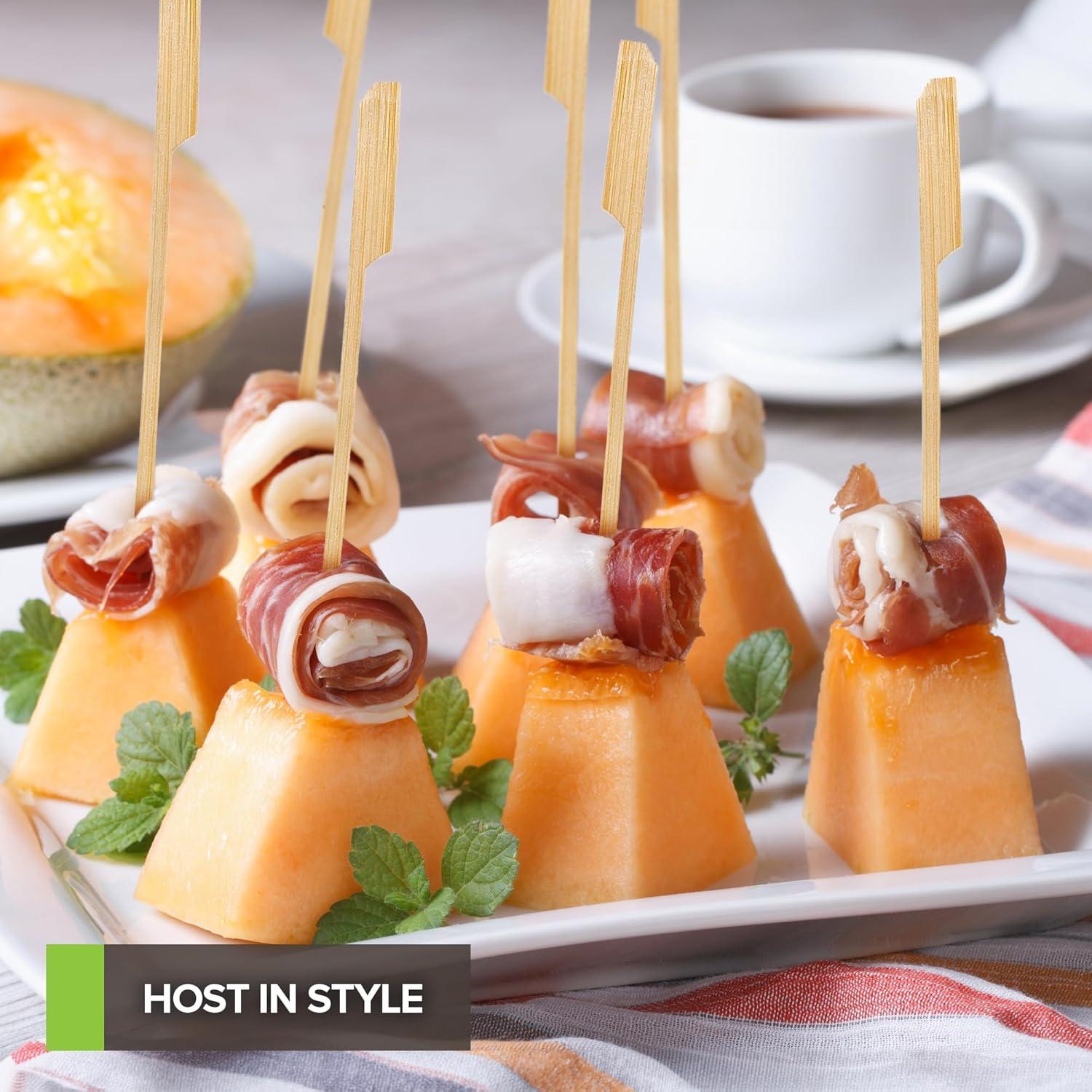 Pinchos de Bambú 200 Unidades Stock Your Home 8.89 cm