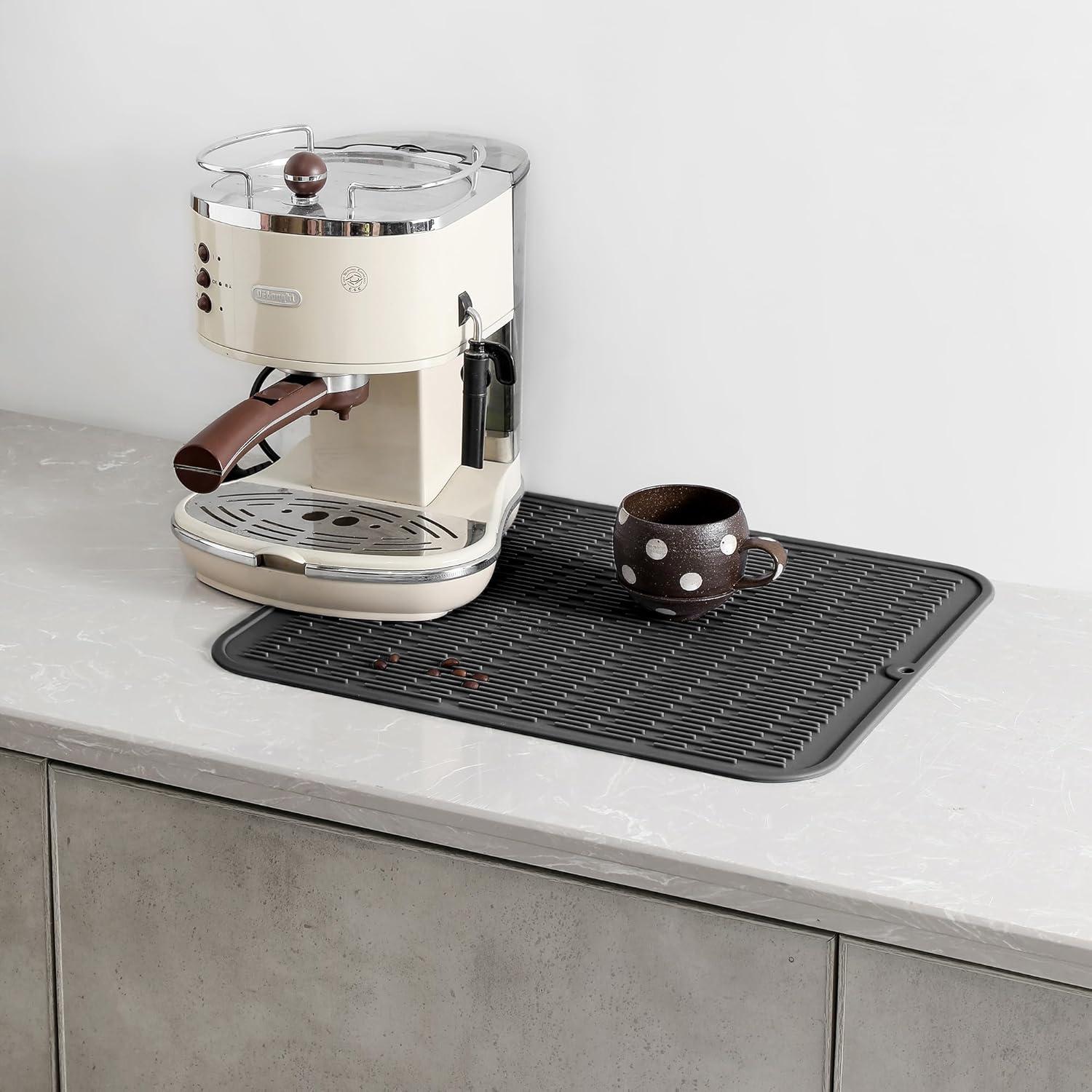 Alfombrilla de Secado de Platos Silicona ALDADL 45.72x40.64cm