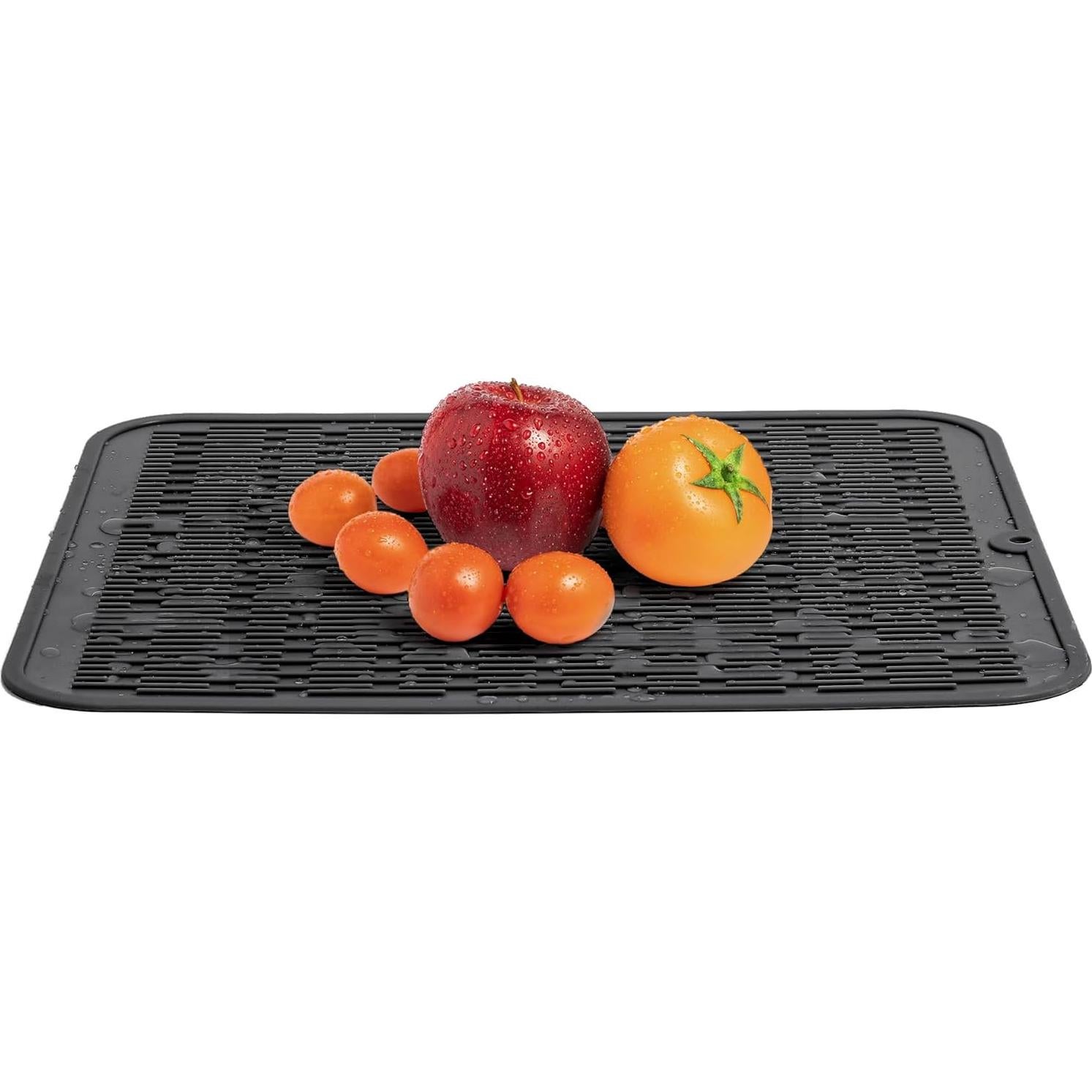 Alfombrilla de Secado de Platos Silicona ALDADL 45.72x40.64cm