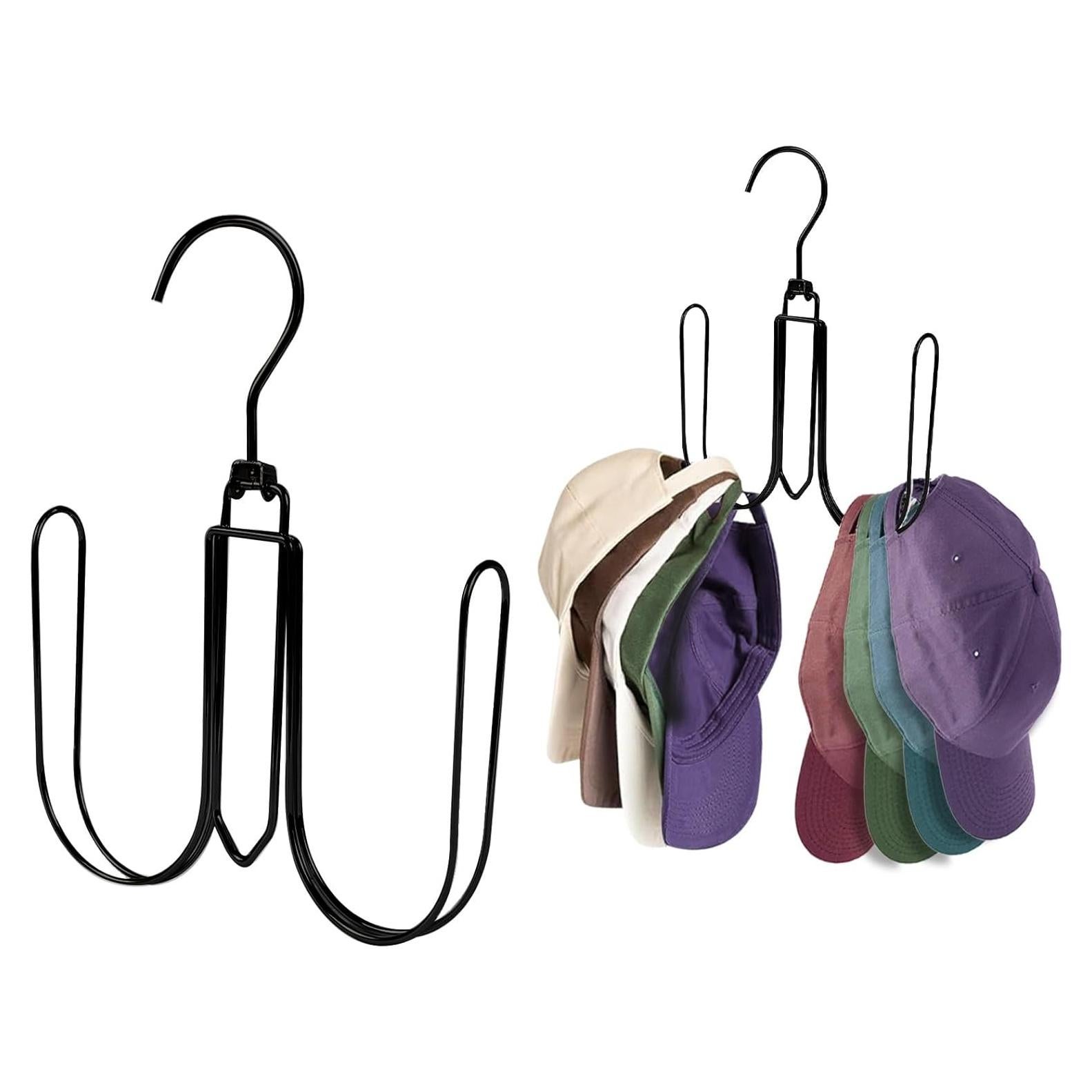 Perchero para Sombreros NAKBINX Negro Colapsable 2 Piezas