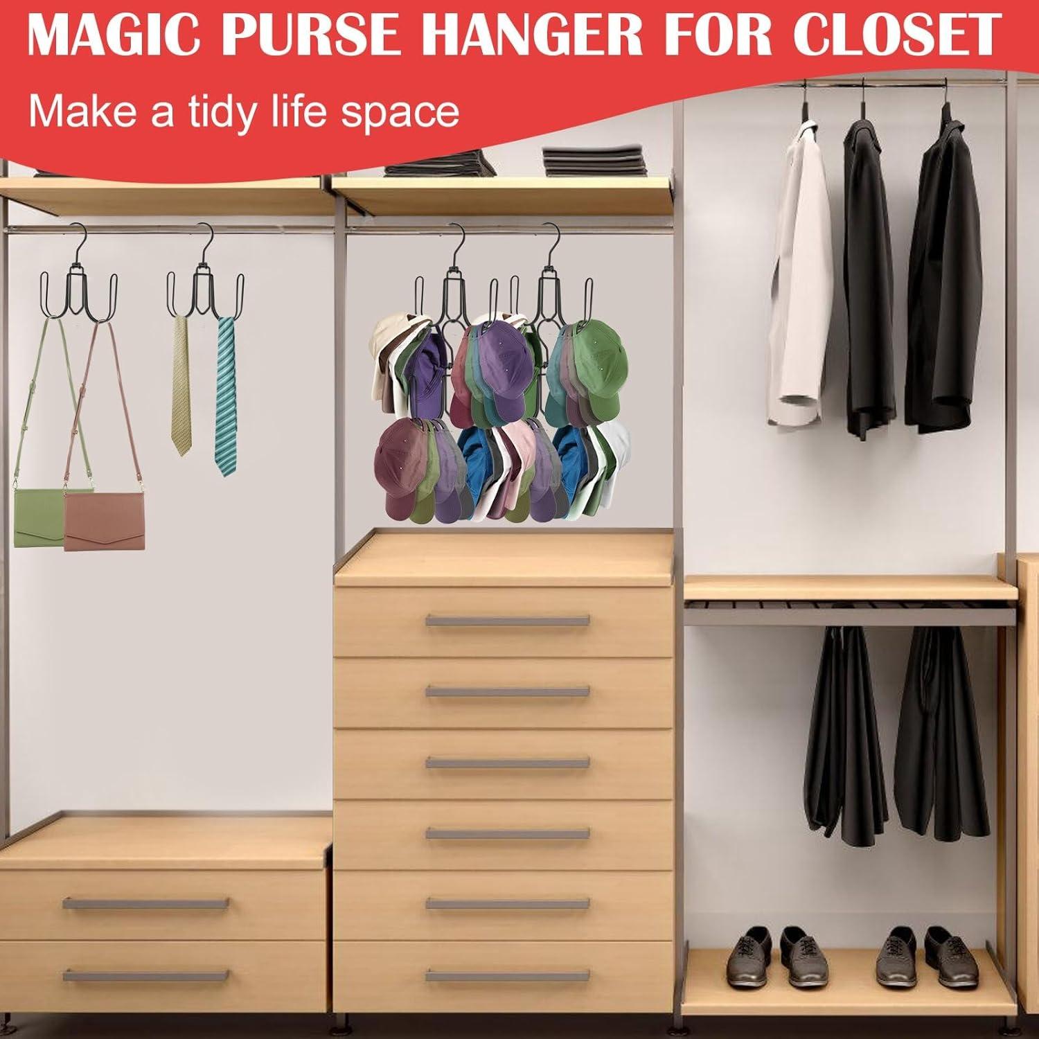 Perchero para Sombreros NAKBINX Negro Colapsable 2 Piezas