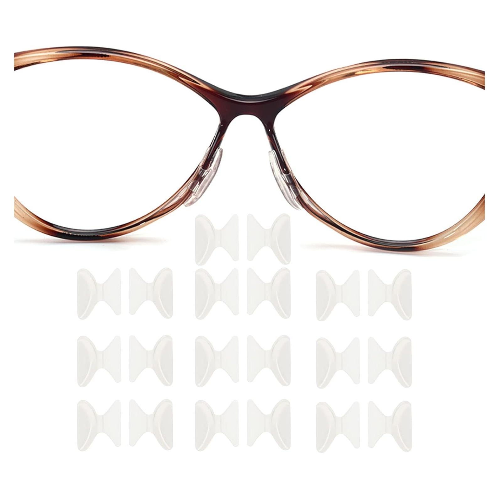 Almohadillas de nariz de silicona UPIONIC 10 pares transparentes