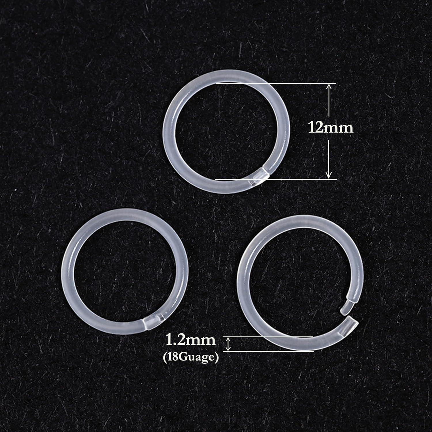 Conjunto de Retenedores de Oreja Unisex Melimarry 18 Gauge