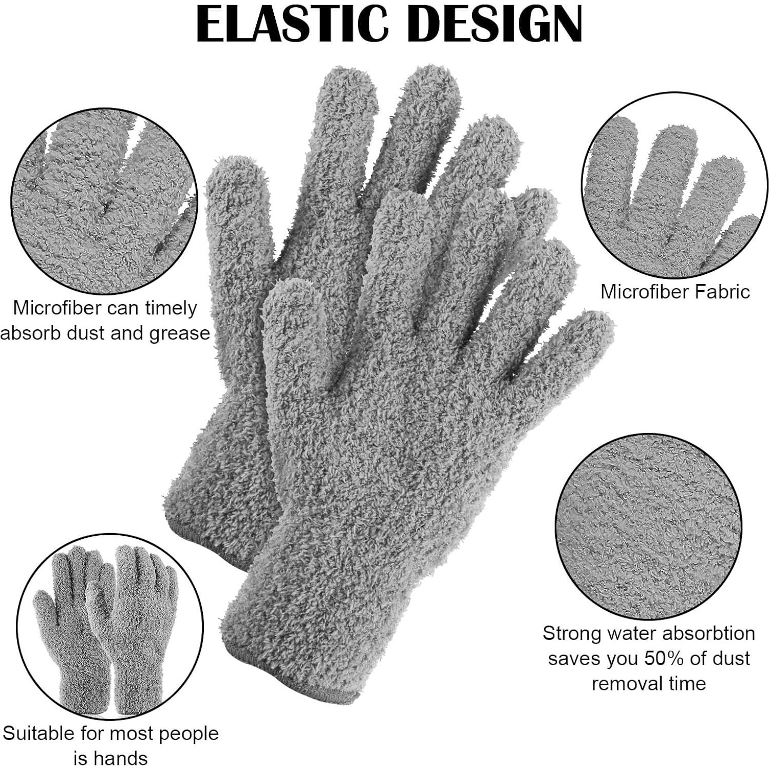 Guantes de Limpieza de Microfibra Ymapinc para Plantas y Hogar