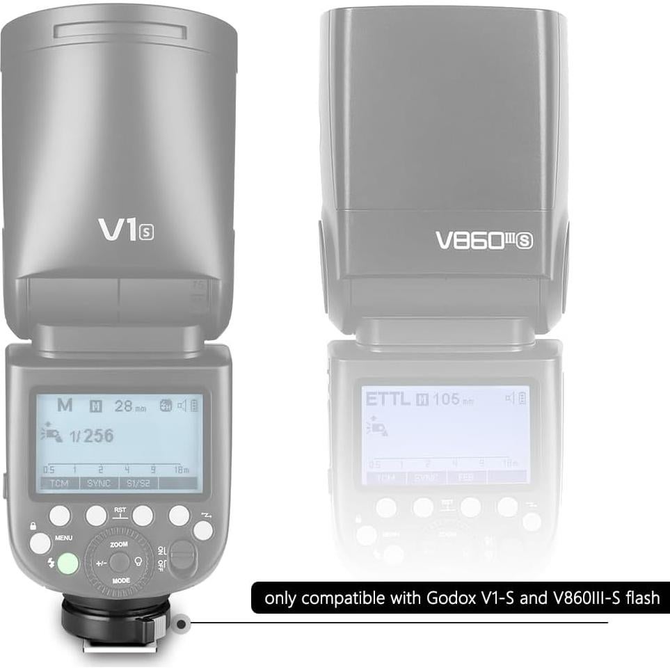 Repuesto Zapata Godox V1S V860III-S Metal Mejorada
