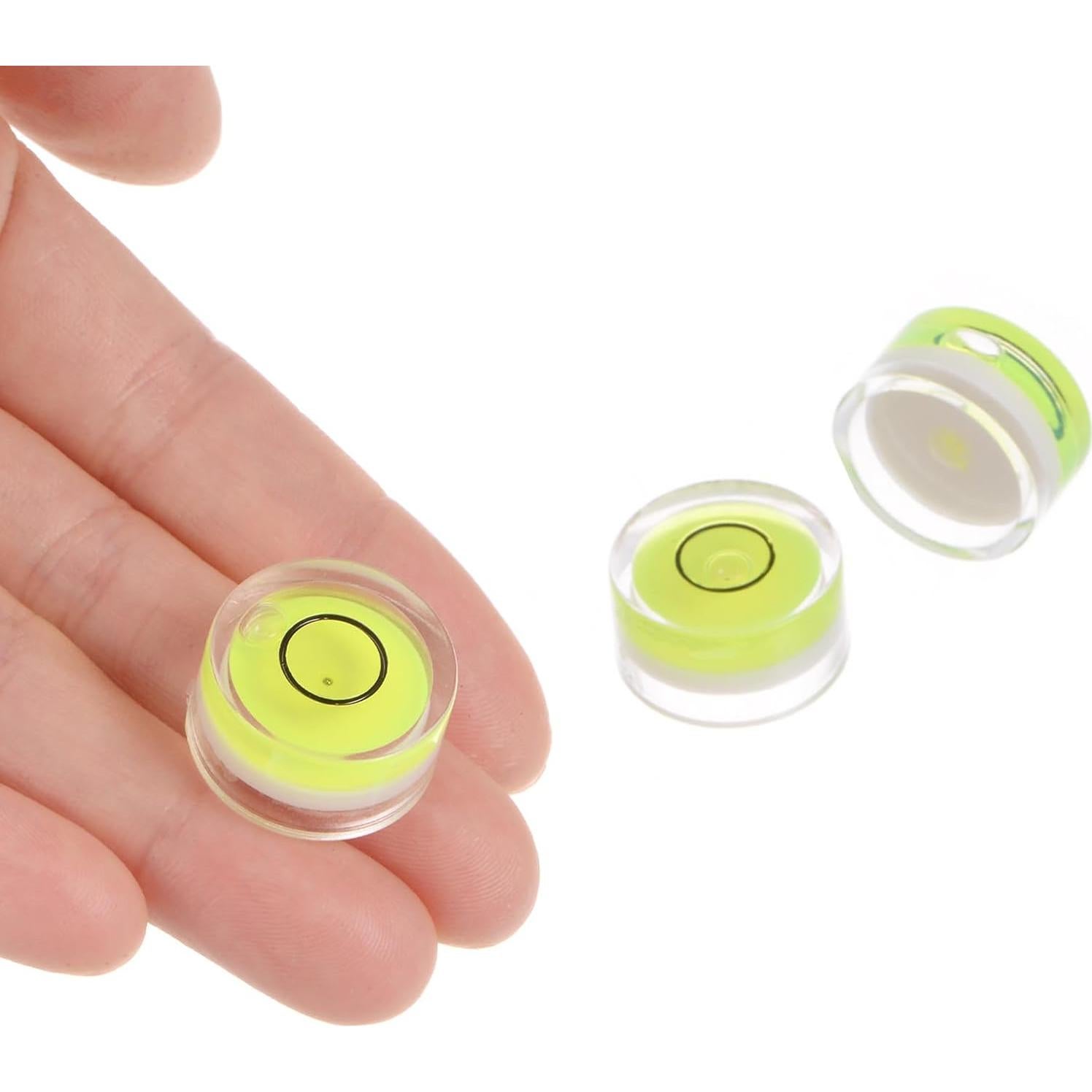 3 Niveles de Burbuja Circulares Kozelo 19mm Mini Herramientas