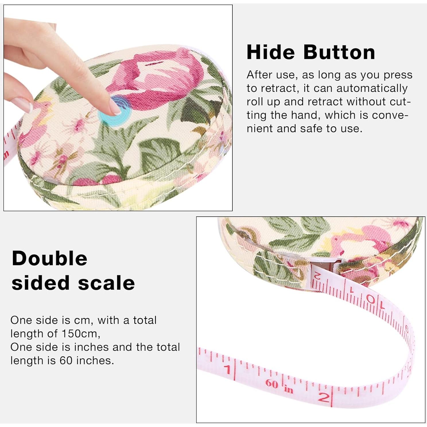 Cinta Métrica Doble Escala 150cm HEEPDD para Fitness