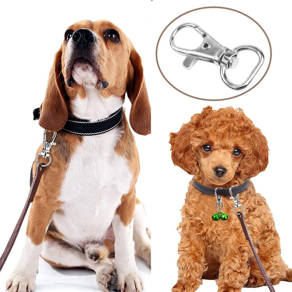 30 Ganchos Giratorios de Metal CooBigo para Lanyard 25mm