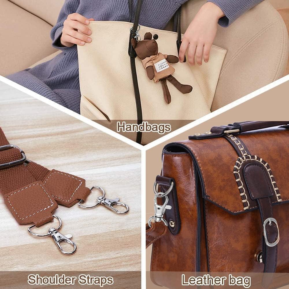 30 Ganchos Giratorios de Metal CooBigo para Lanyard 25mm