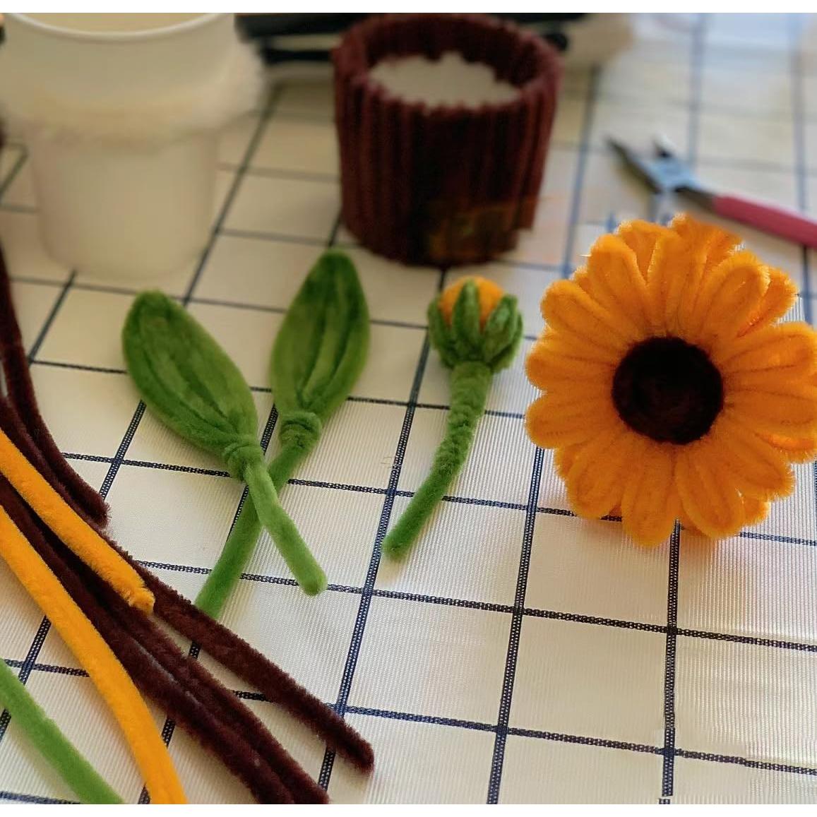 Juego de 300 limpiapipas marrones tppyony para manualidades