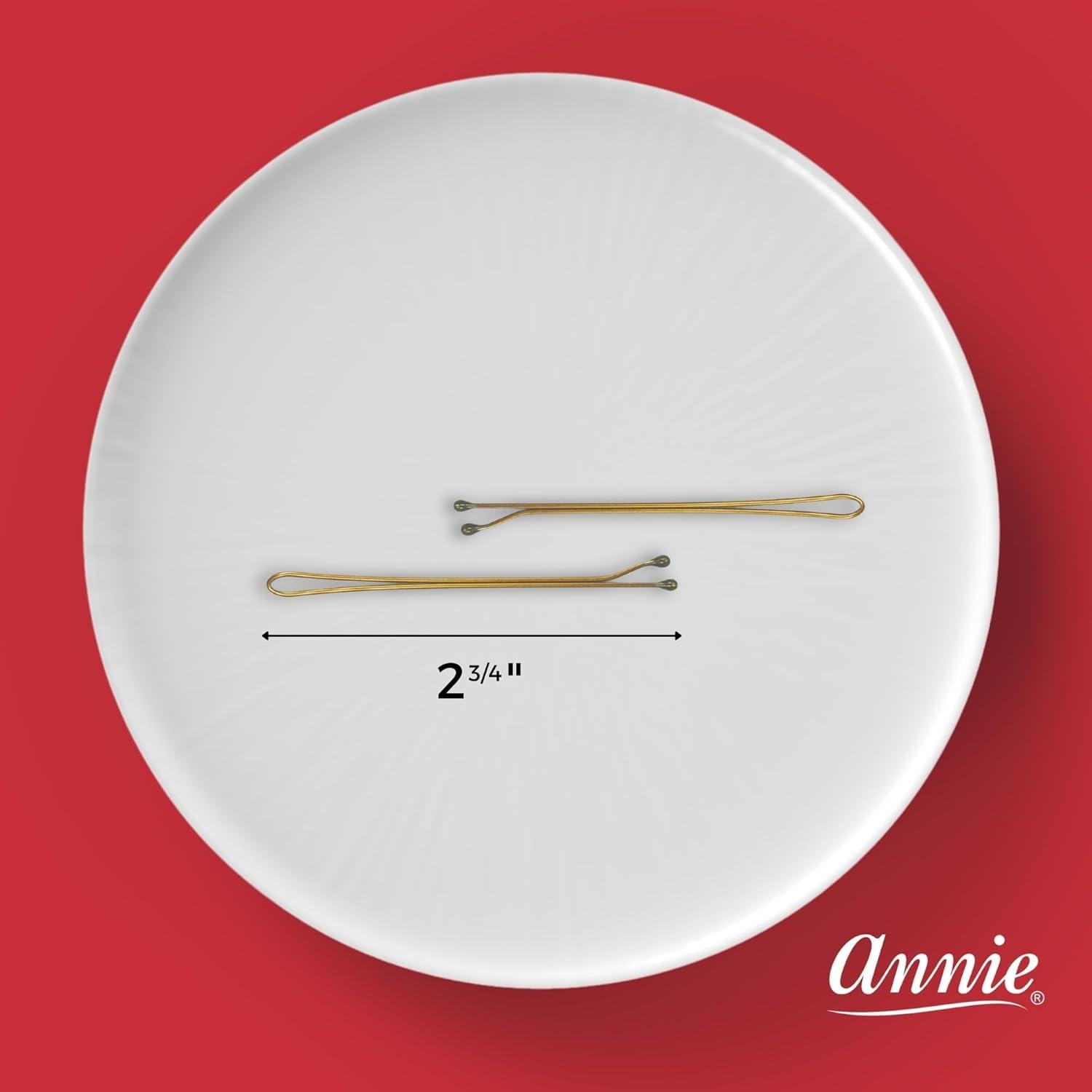 Pines de Rodillo Jumbo Annie 40 Cuentas Color Bronce