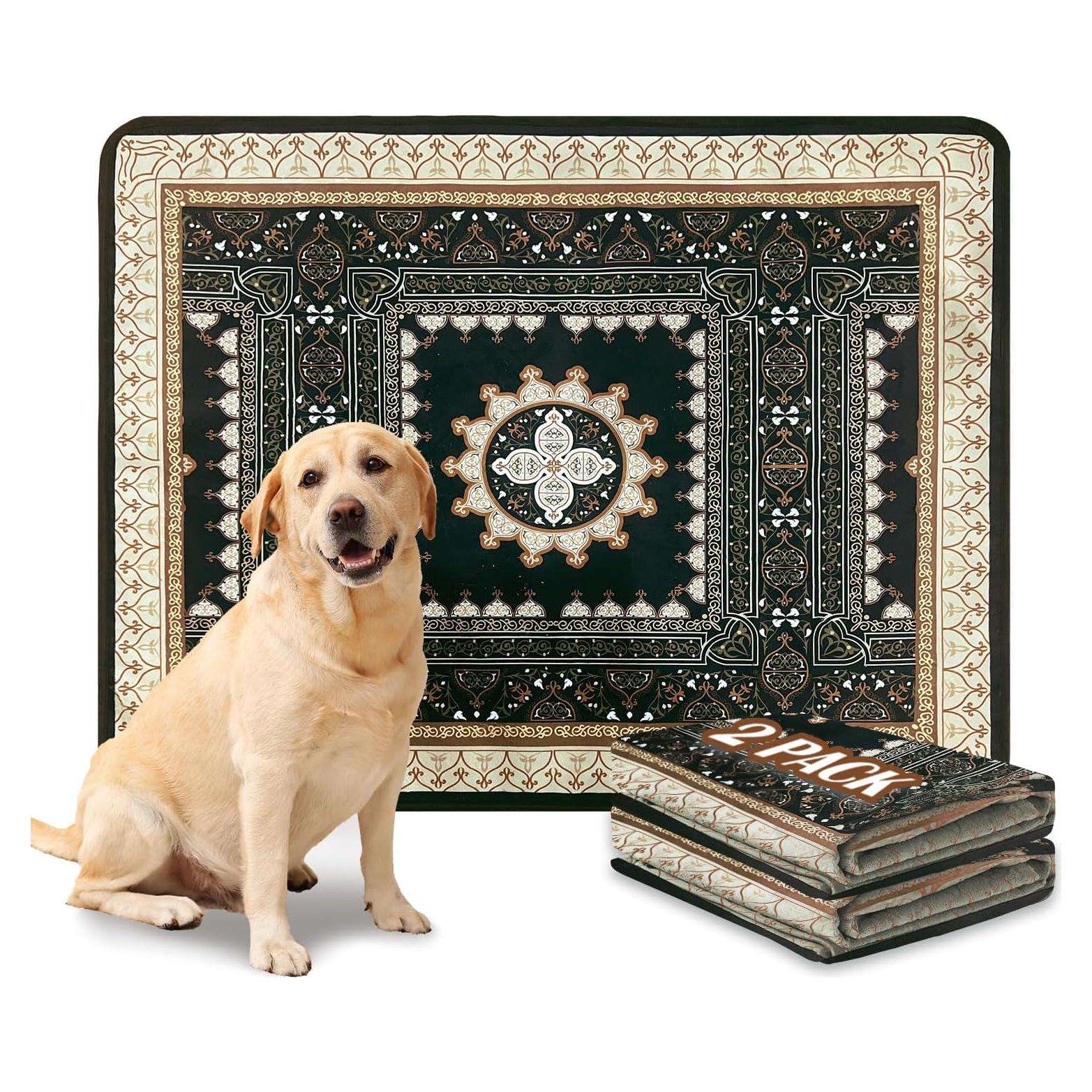 Almohadillas Lavables para Perros Qeils 91.4x104.1cm Paquete 2