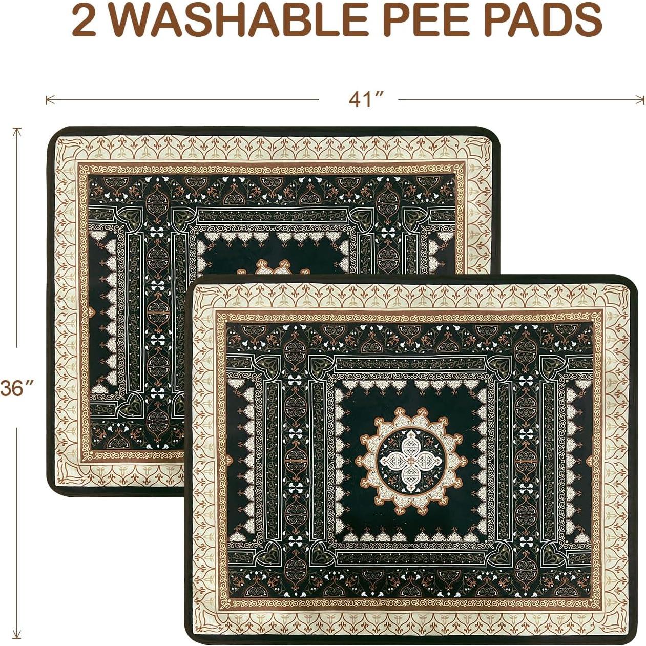 Almohadillas Lavables para Perros Qeils 91.4x104.1cm Paquete 2