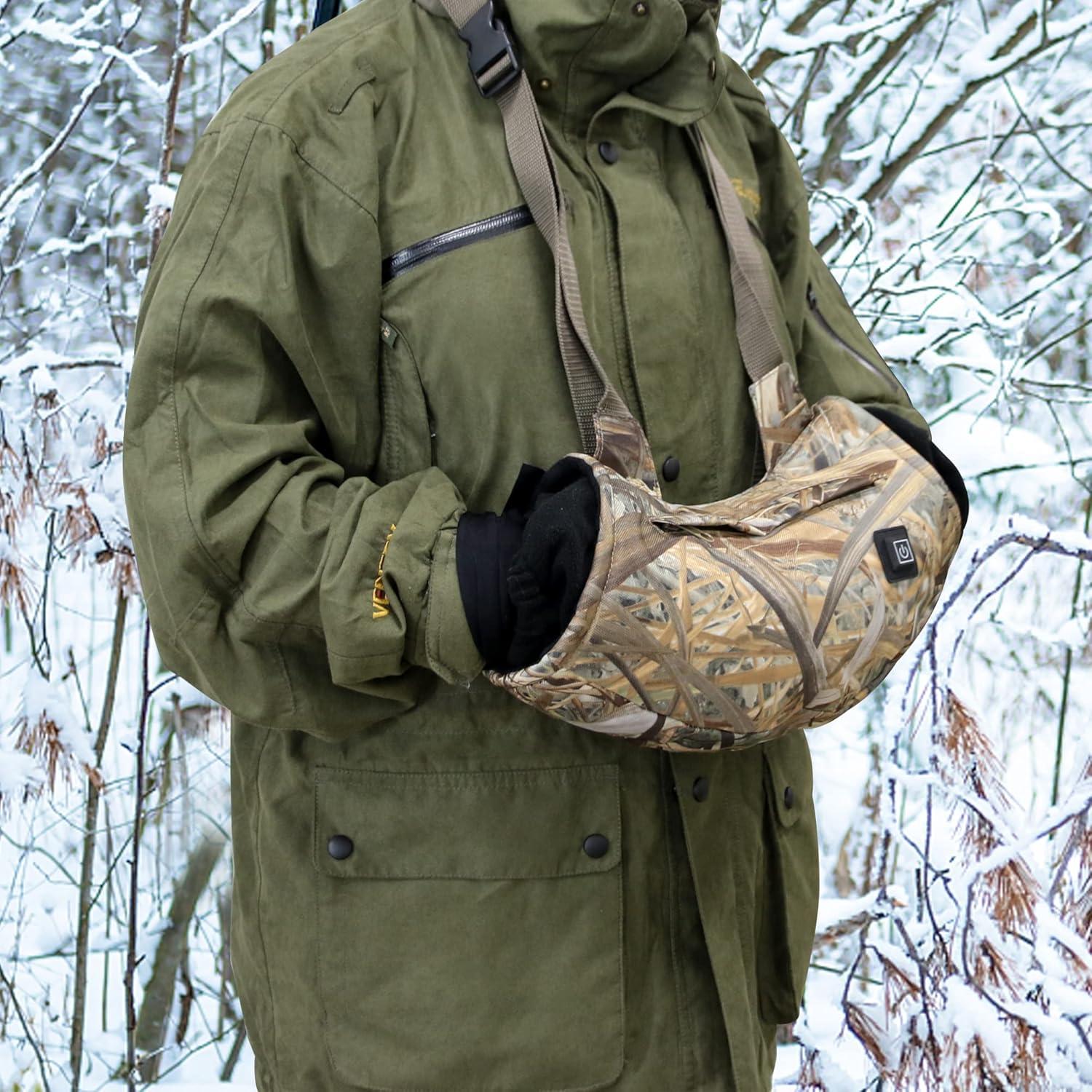 Muff de Mano Calentado MDSTOP Camo Recargable 3 Modos