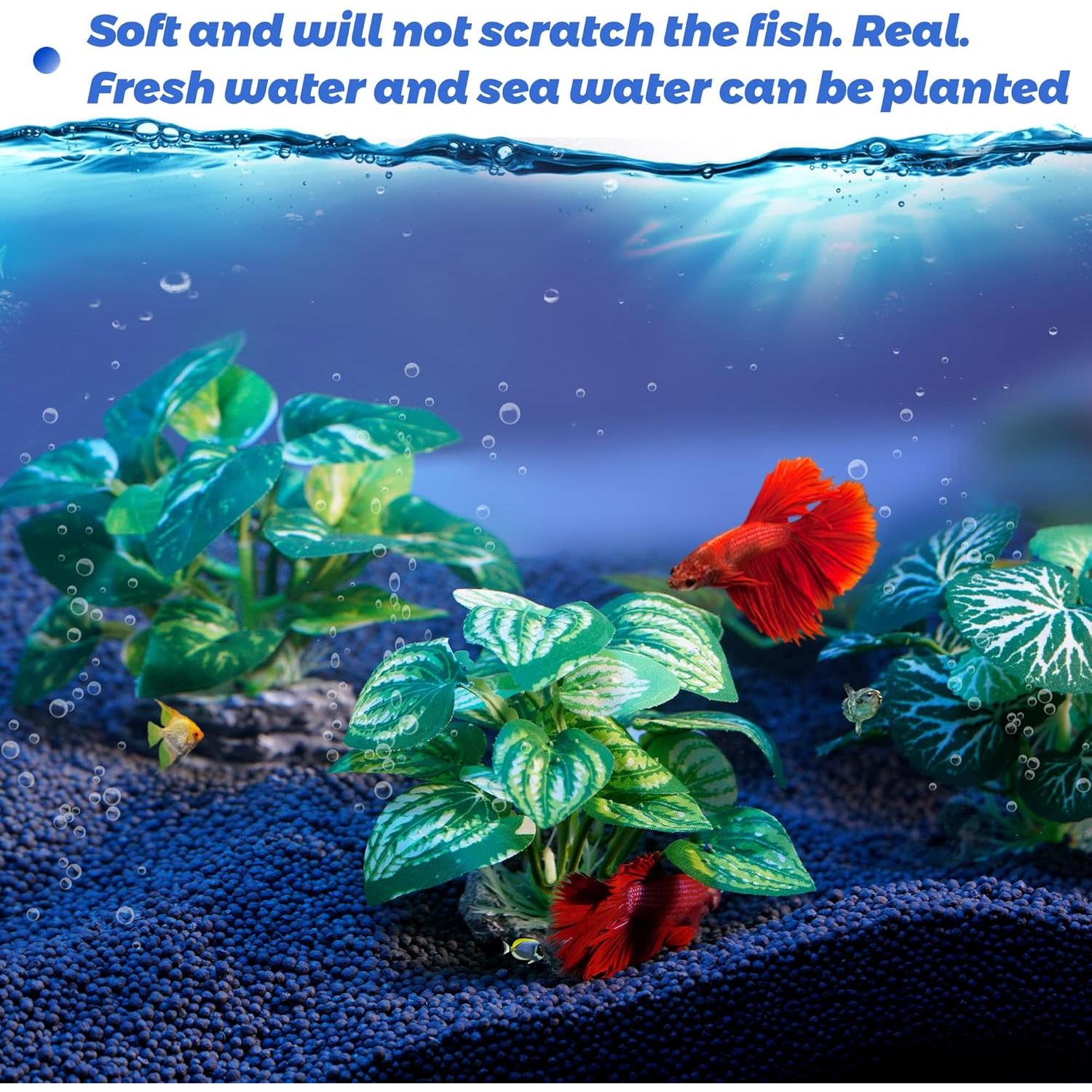 Plantas de Acuario Artificiales Ameliade 3 PCS Ecológicas